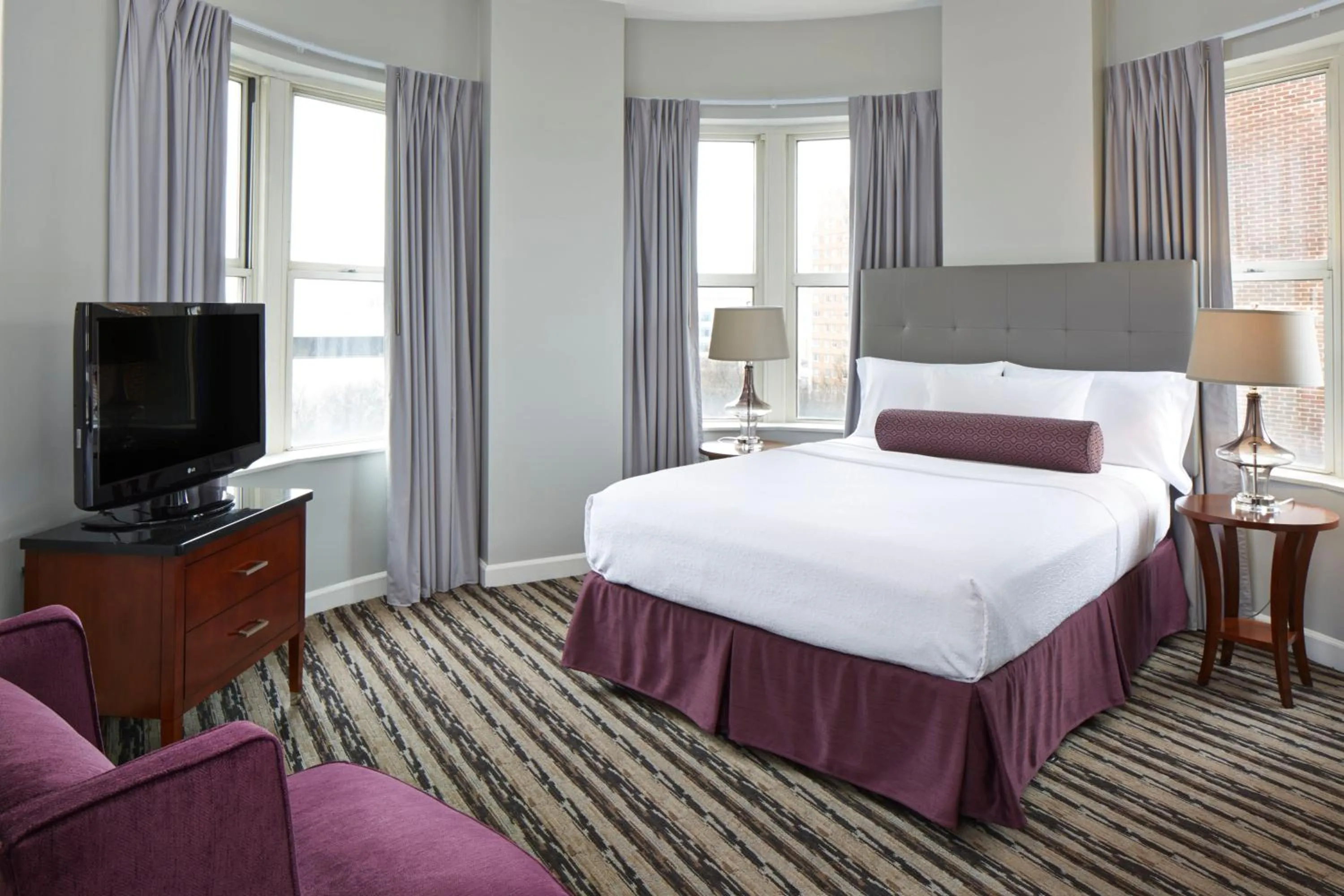 Bed in The Georgian Terrace