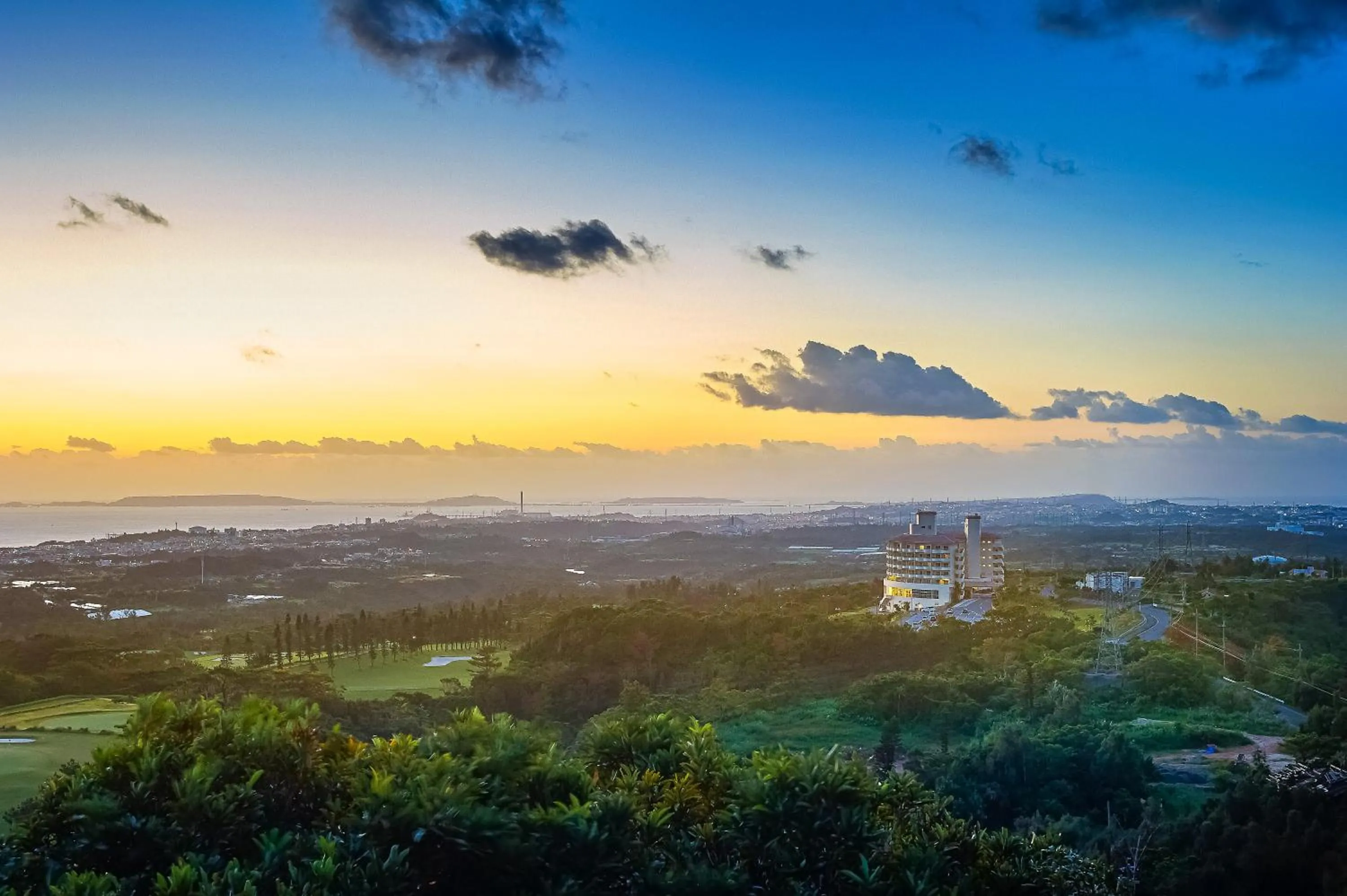 Property building in ANA Crowne Plaza Resort Okinawa Uruma Hills By IHG