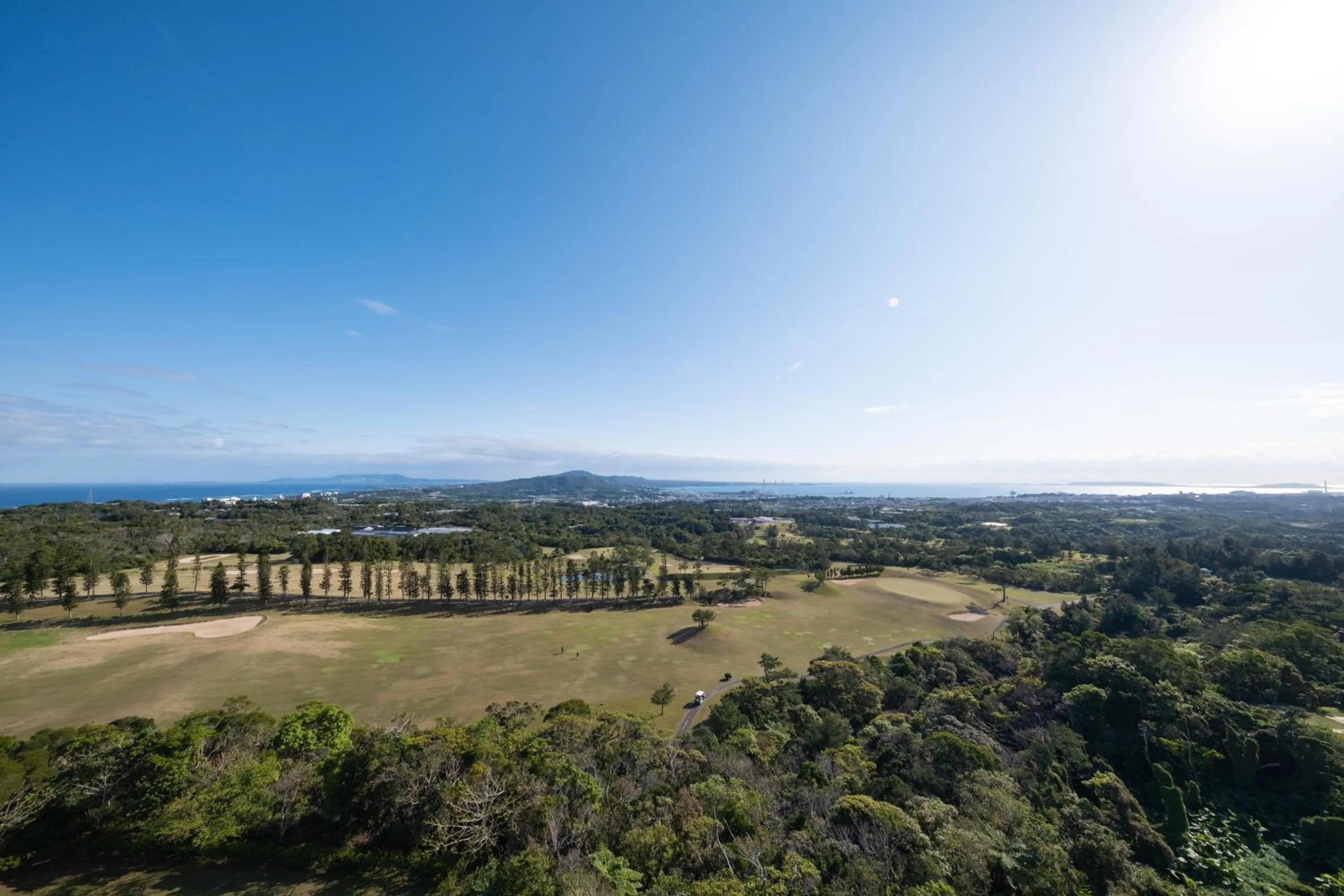 Mountain view in ANA Crowne Plaza Resort Okinawa Uruma Hills By IHG