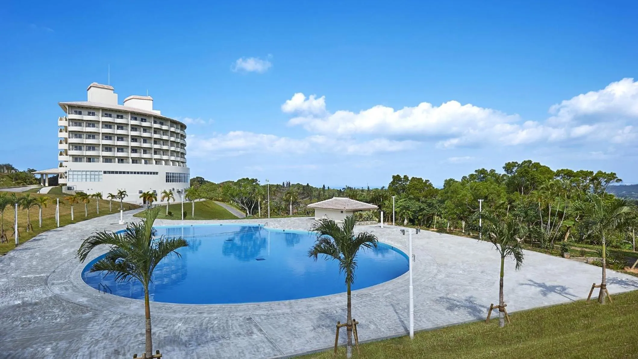 Swimming pool in ANA Crowne Plaza Resort Okinawa Uruma Hills By IHG