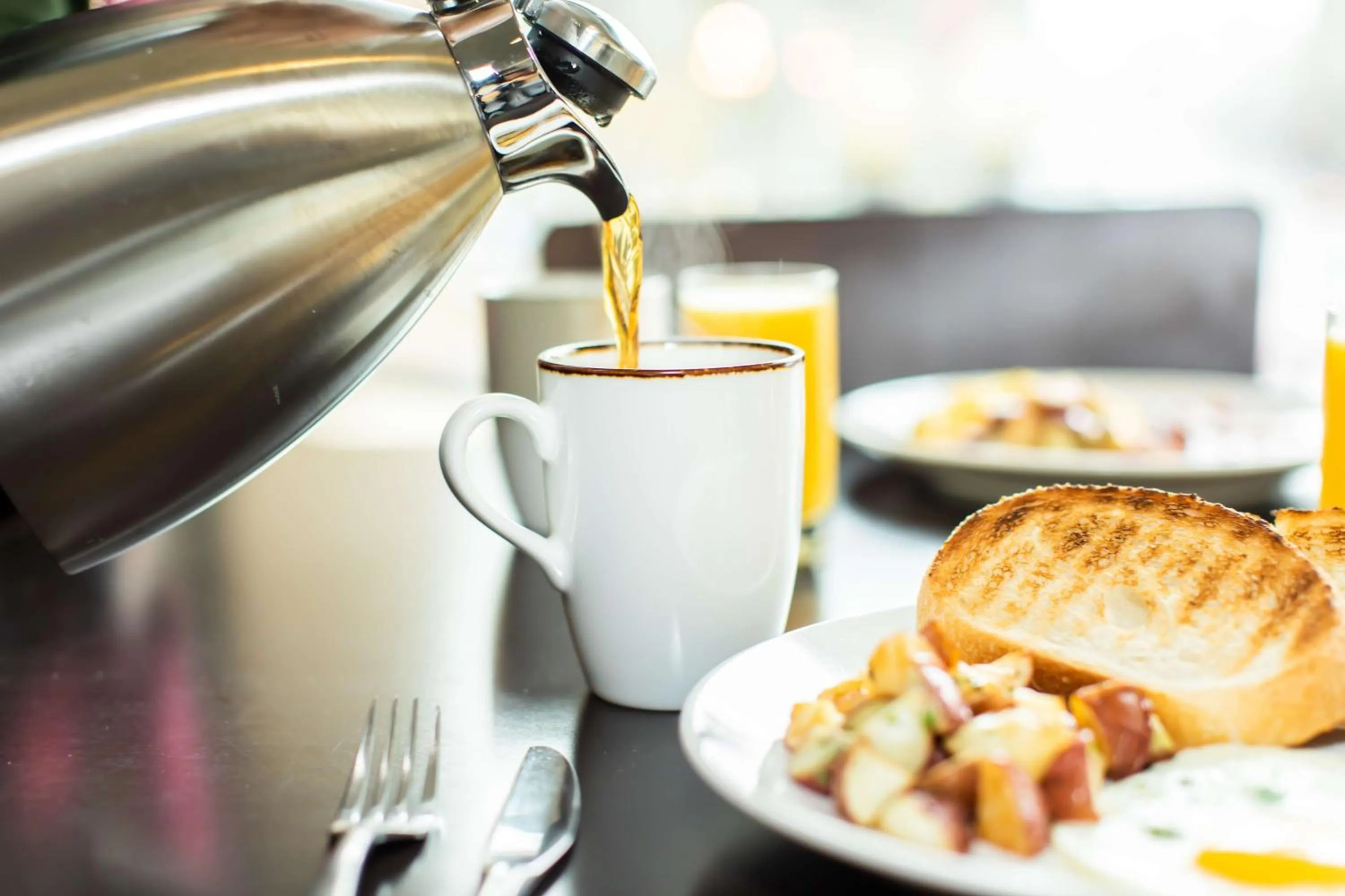 Dining area in Hilton Parc 55 San Francisco Union Square