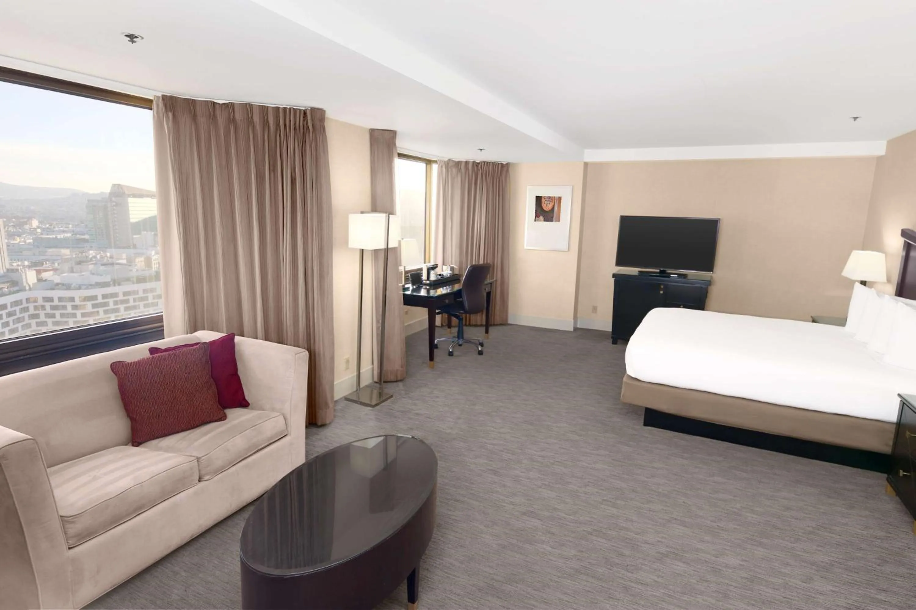 Bedroom, Bed in Hilton Parc 55 San Francisco Union Square