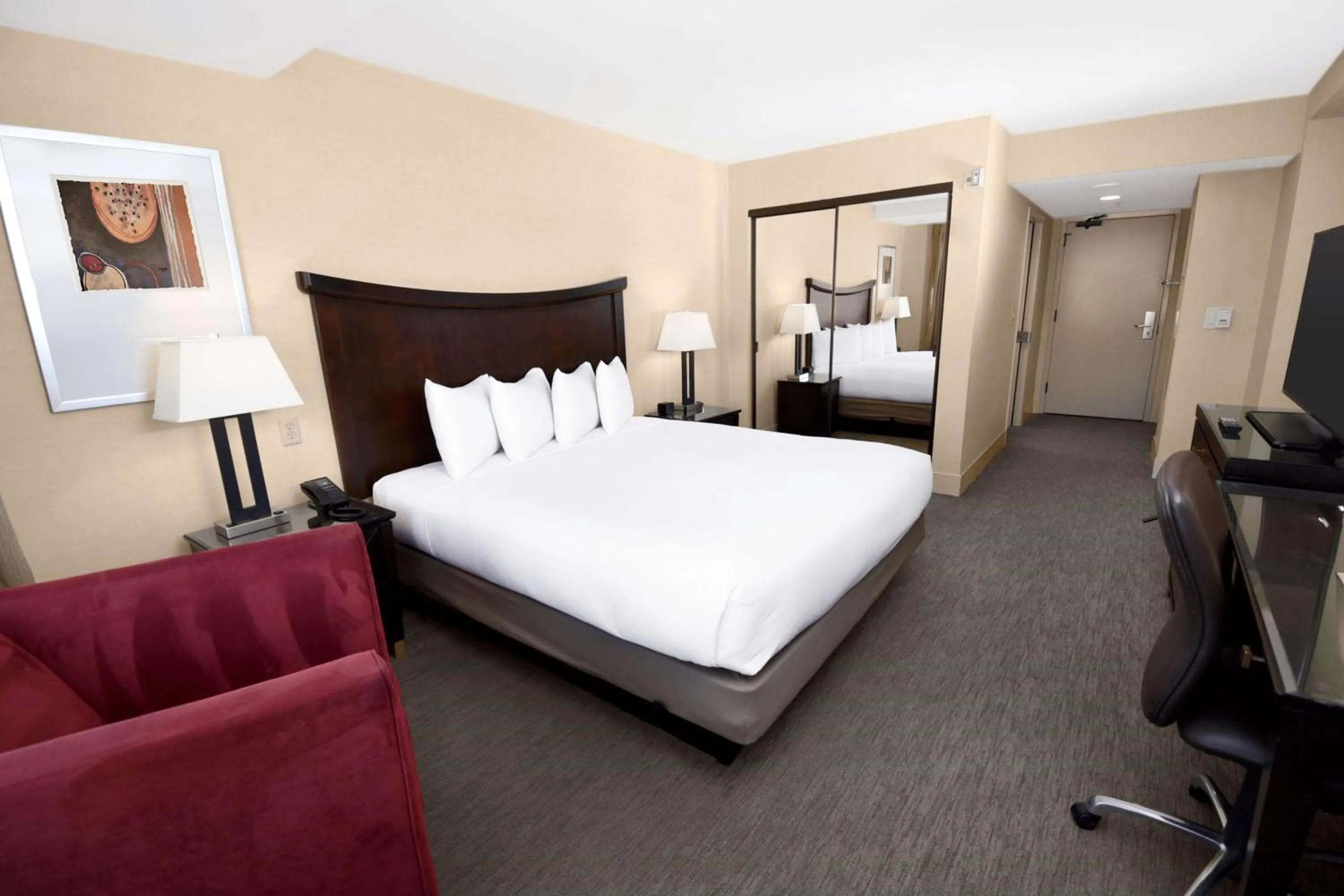 Bed in Hilton Parc 55 San Francisco Union Square