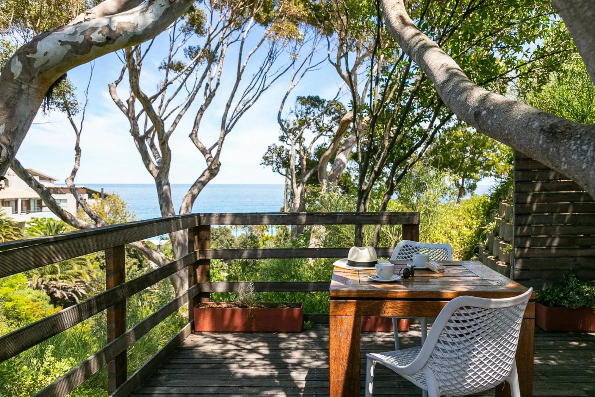 Patio in Camps Bay Forest Pods