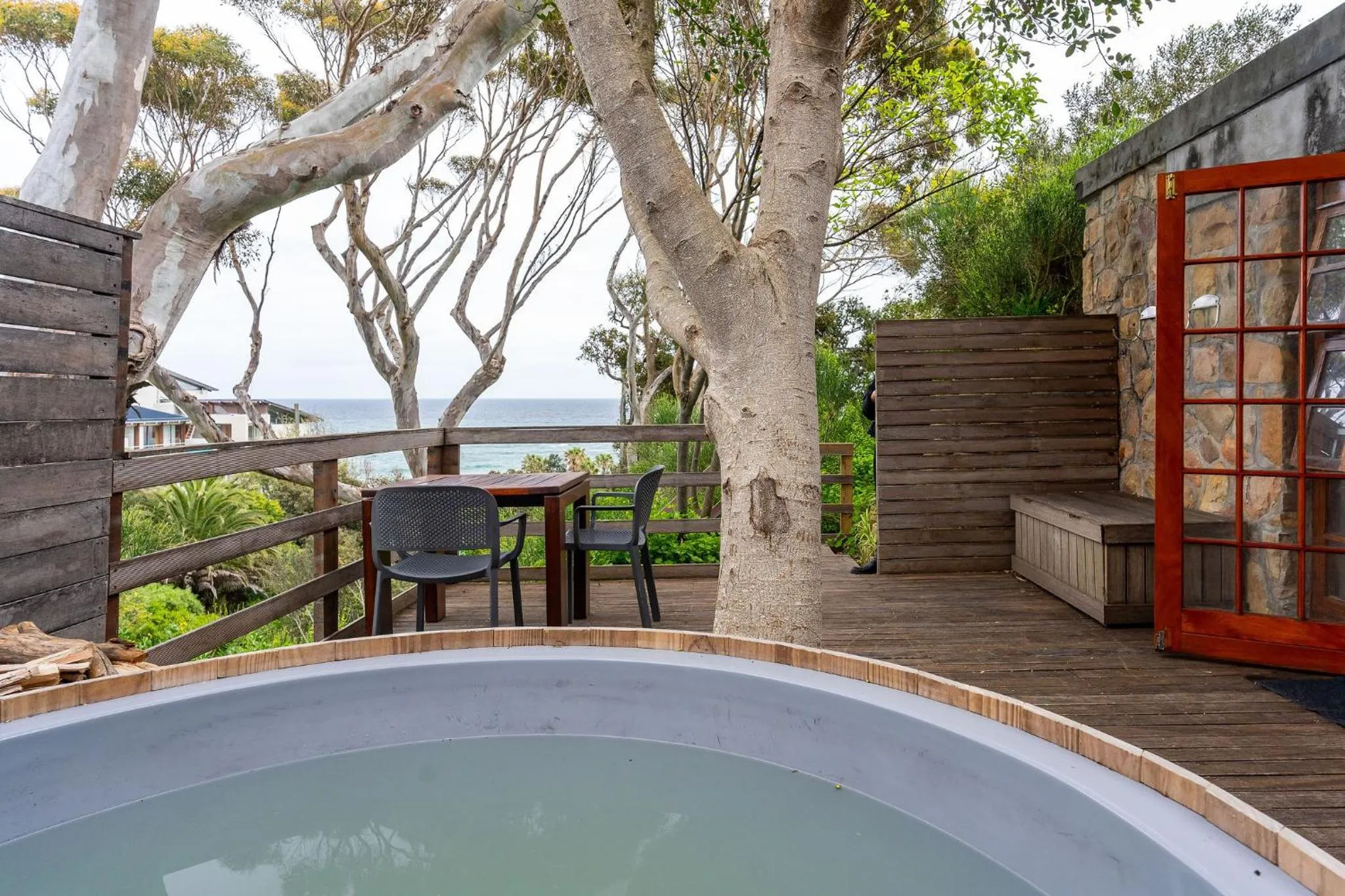 Patio in Camps Bay Forest Pods