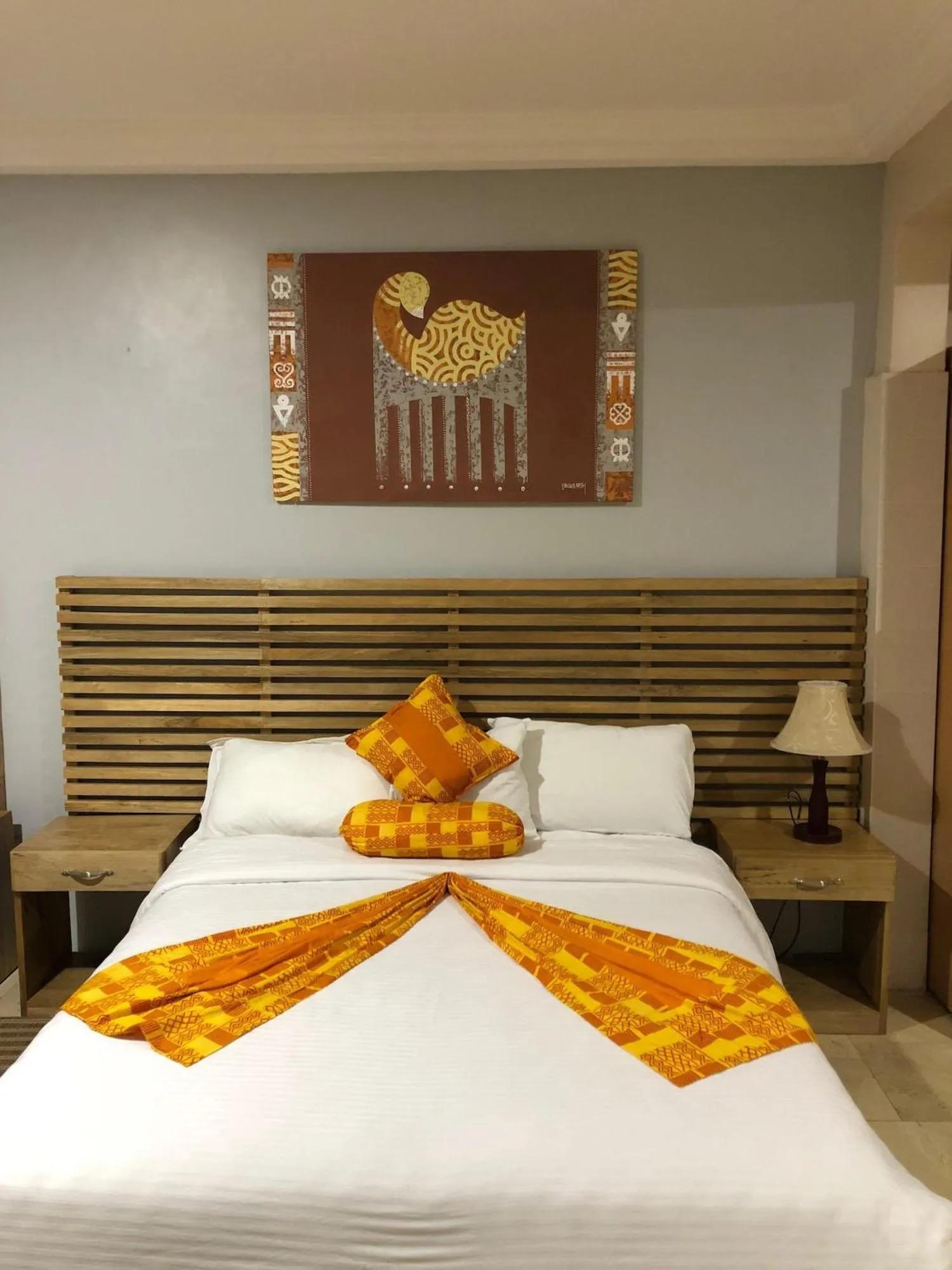 Bedroom in Central Hotel - OSU