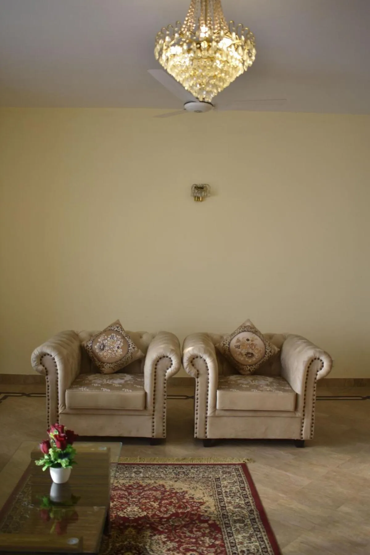 Seating area in Melberry House