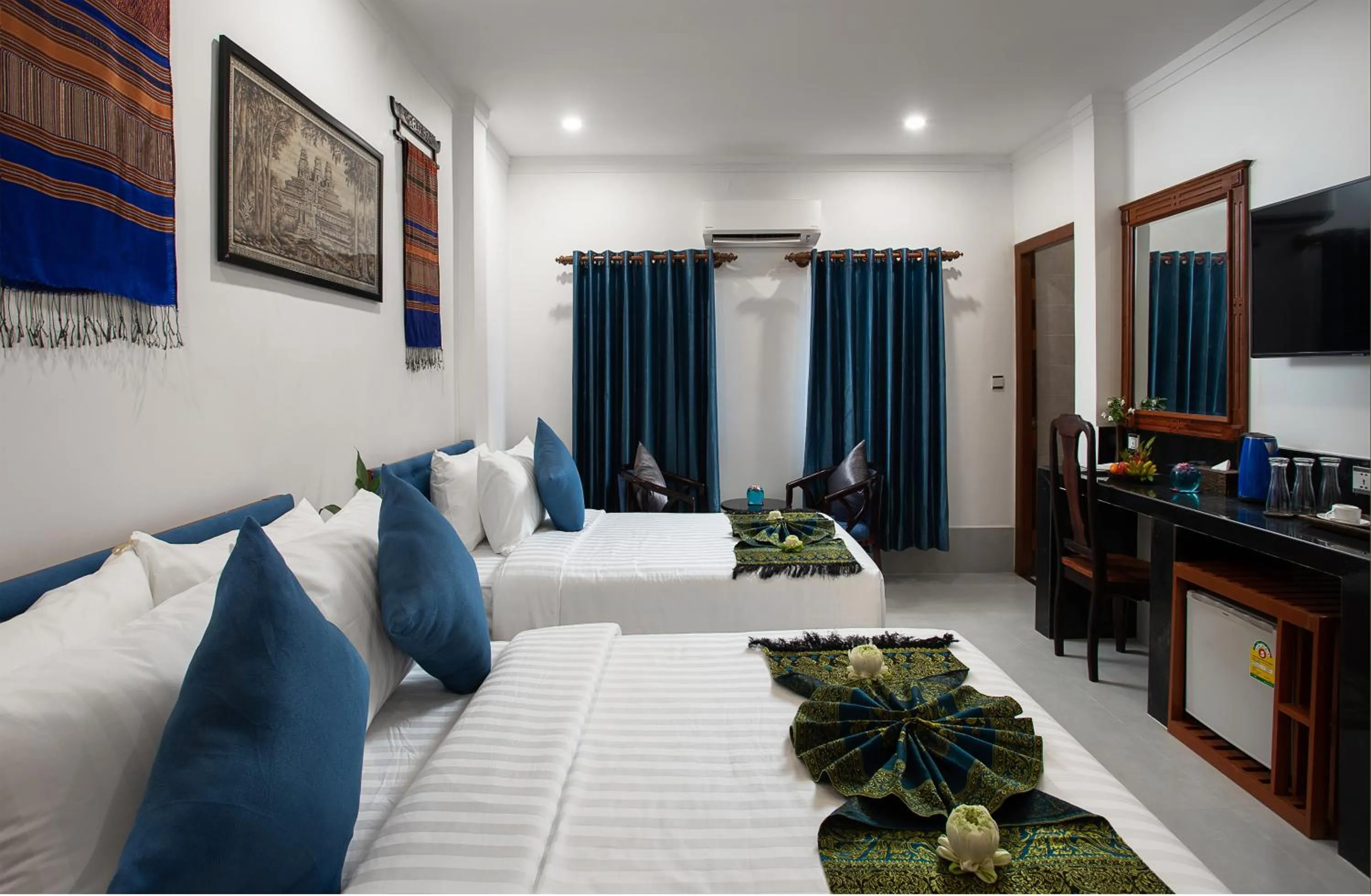 Bed in Siem Reap City Angkor Boutique