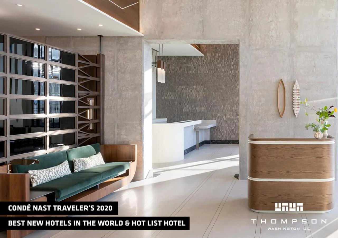 Lobby or reception in Thompson Washington DC, by Hyatt