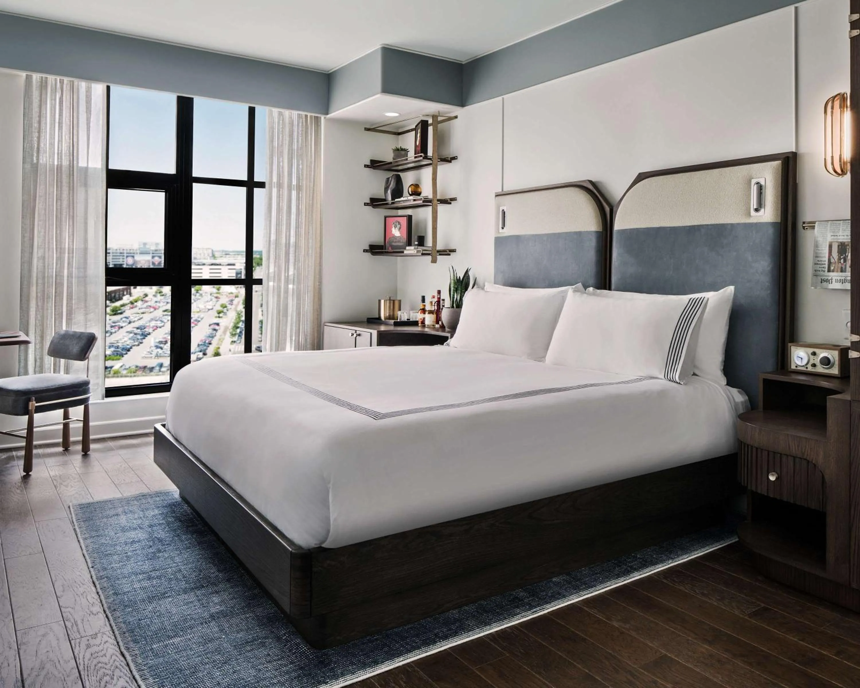 Photo of the whole room, Bed in Thompson Washington DC, by Hyatt