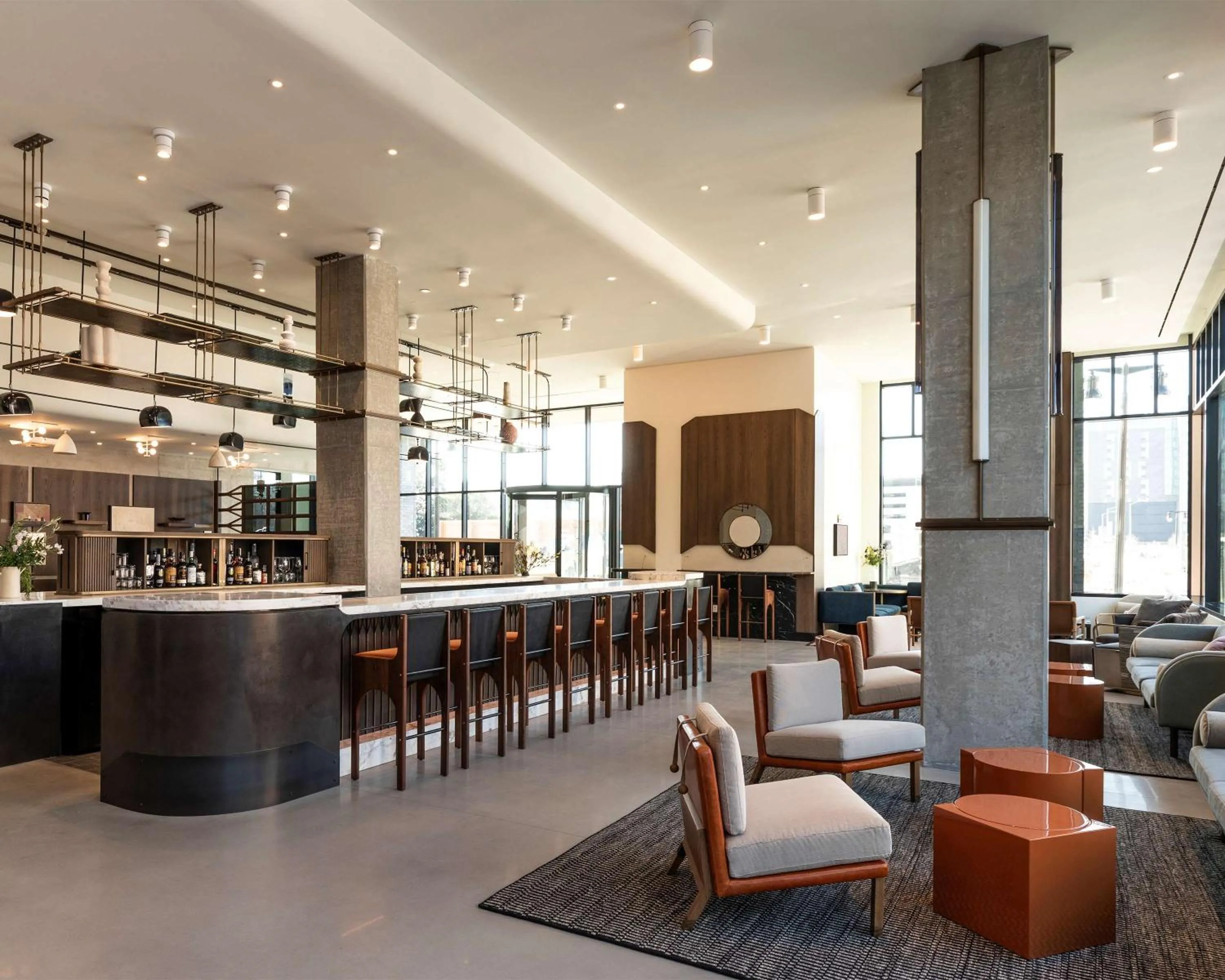 Lounge or bar in Thompson Washington DC, by Hyatt