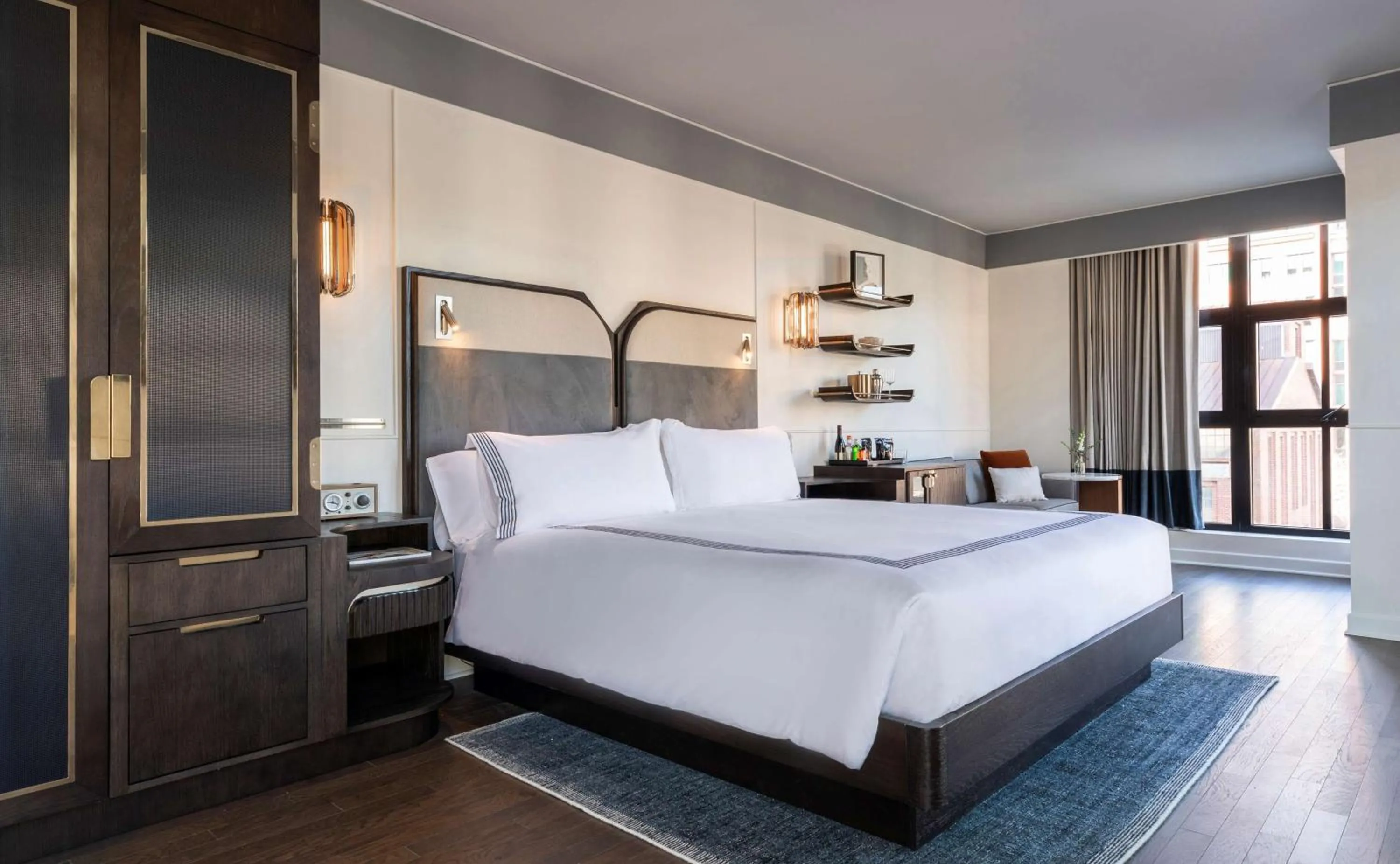 Photo of the whole room, Bed in Thompson Washington DC, by Hyatt