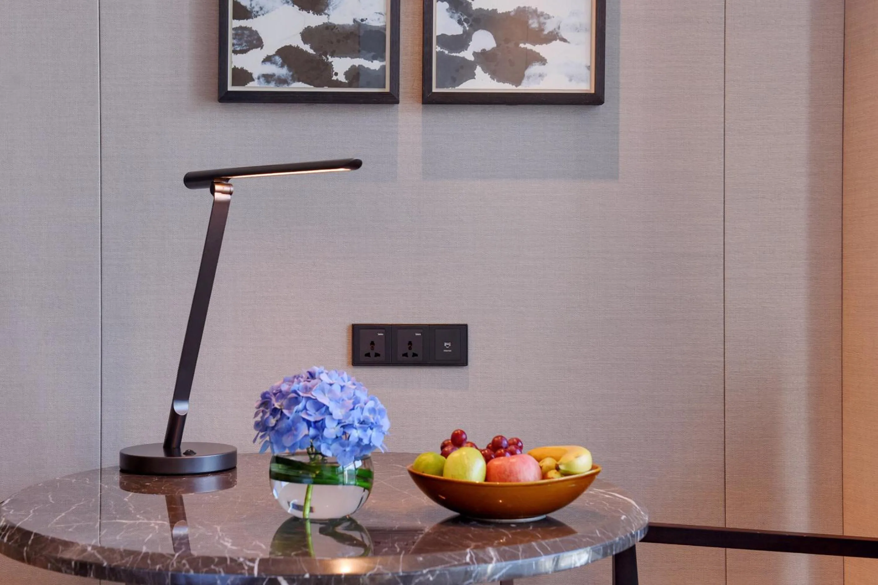 Decorative detail in Hyatt Regency Hengqin