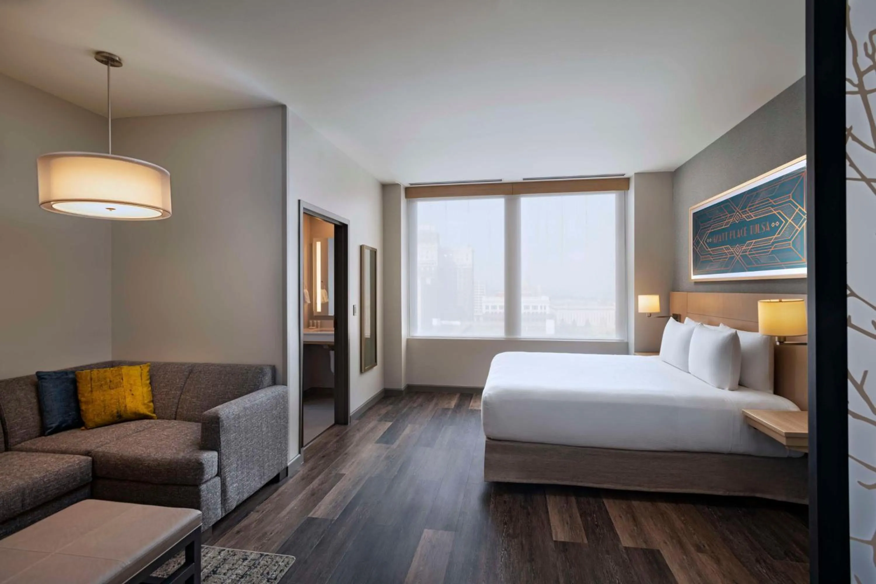 Bedroom, Bed in Hyatt Place Tulsa/Downtown