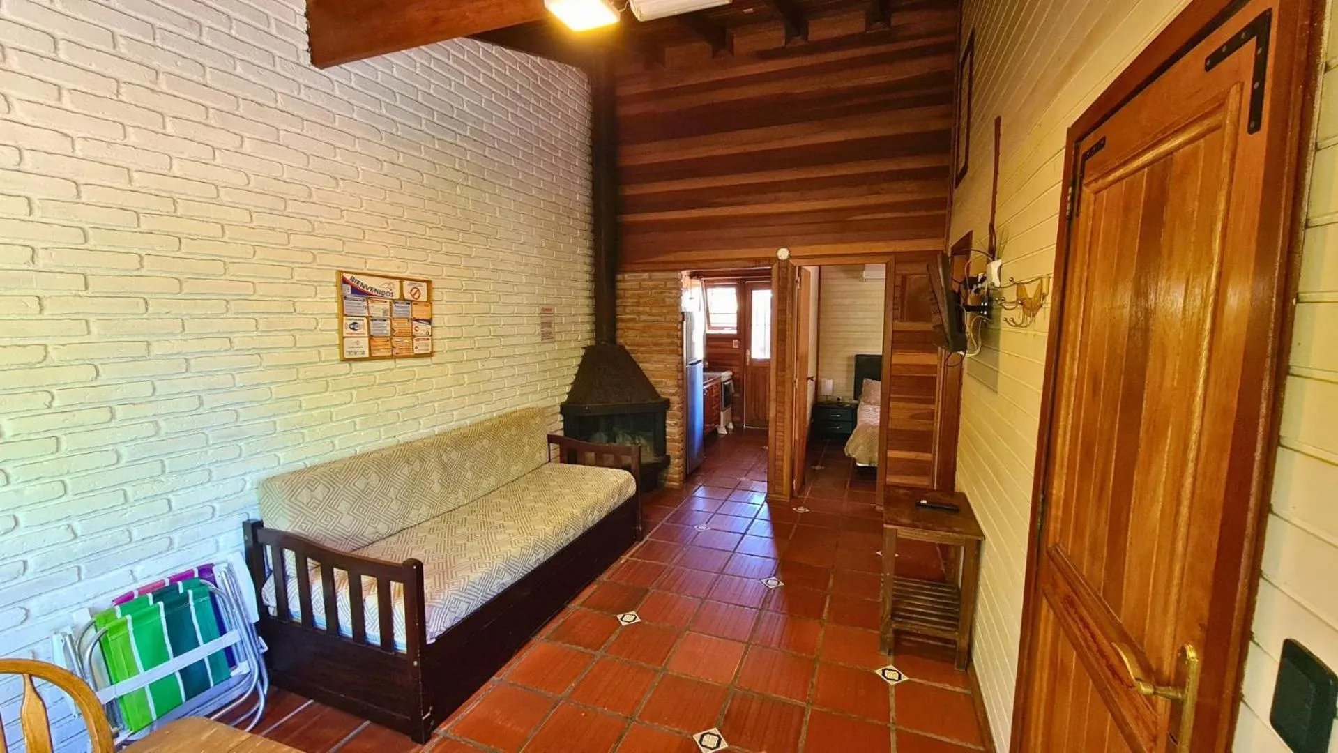 Living room in Complejo Cabañas Piriápolis