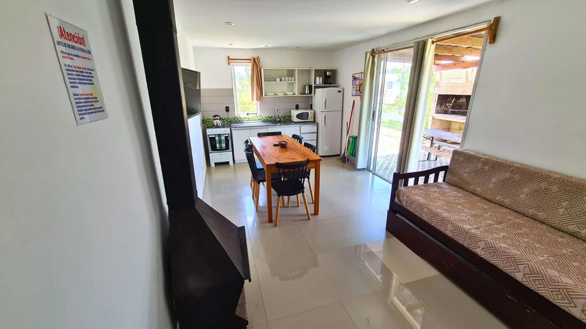 Dining area in Complejo Cabañas Piriápolis