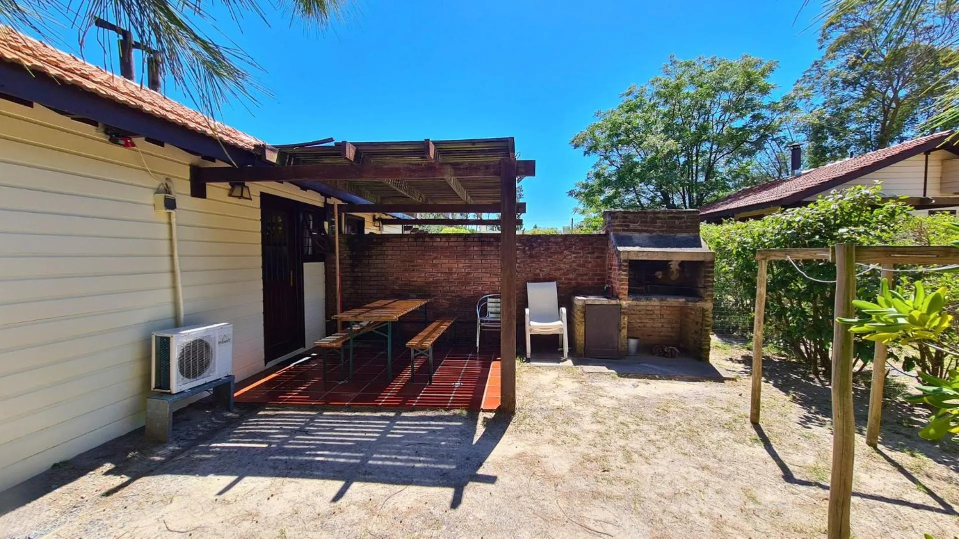 BBQ facilities in Complejo Cabañas Piriápolis