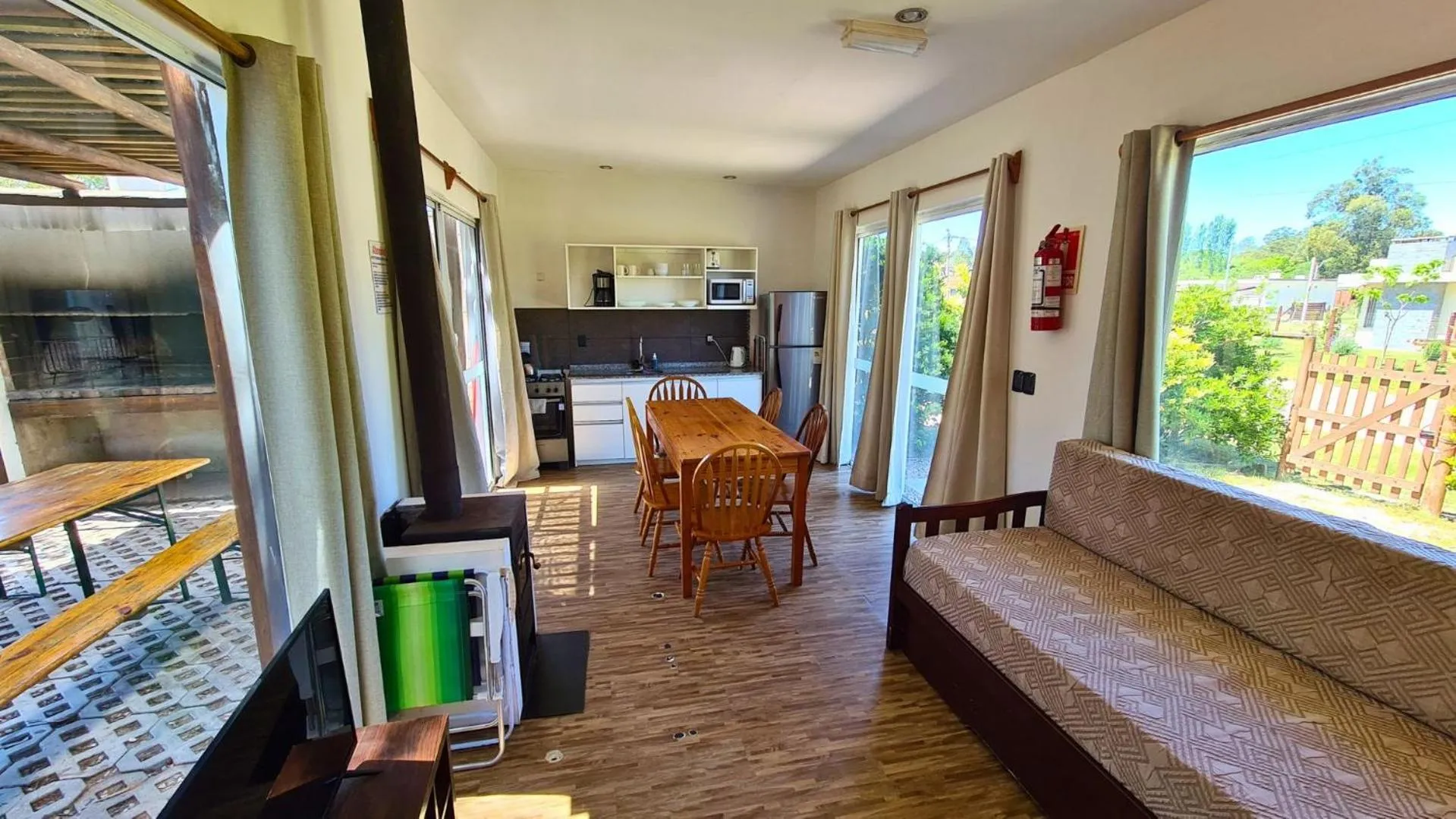Dining area in Complejo Cabañas Piriápolis