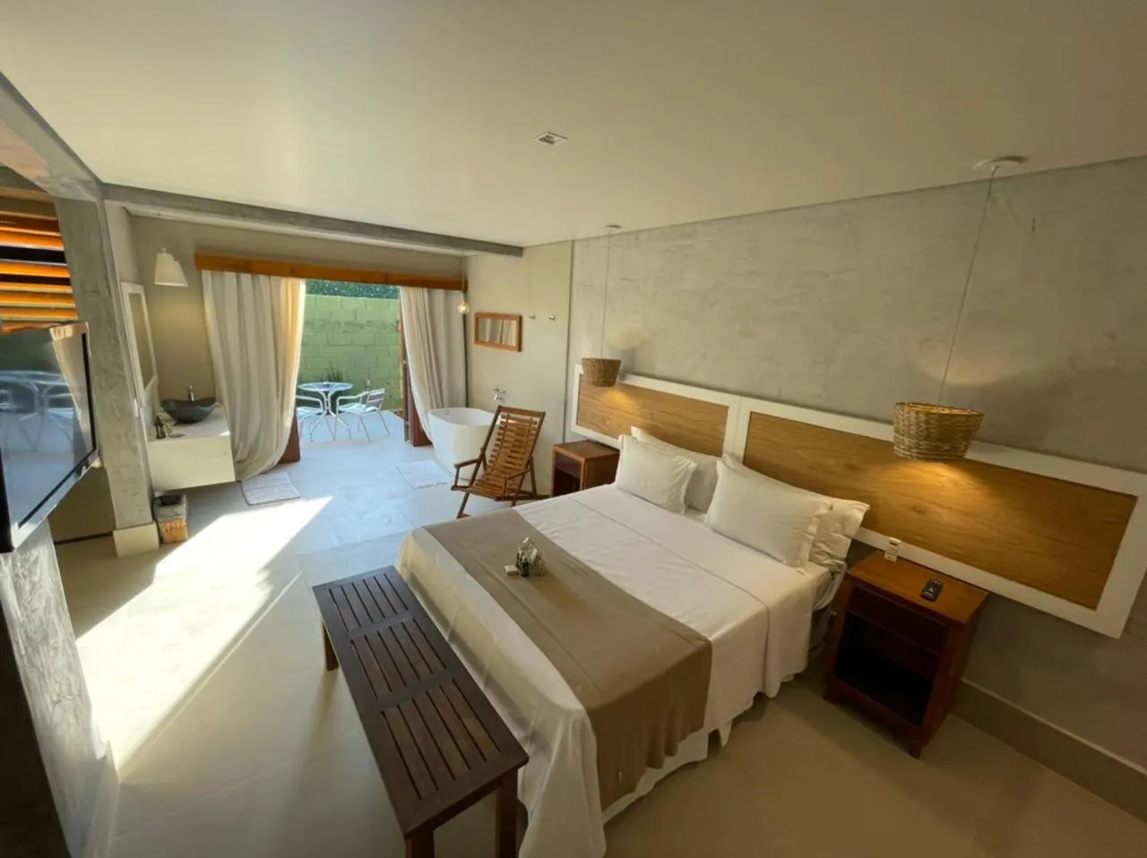 TV and multimedia, Bed in Hiu Hotel