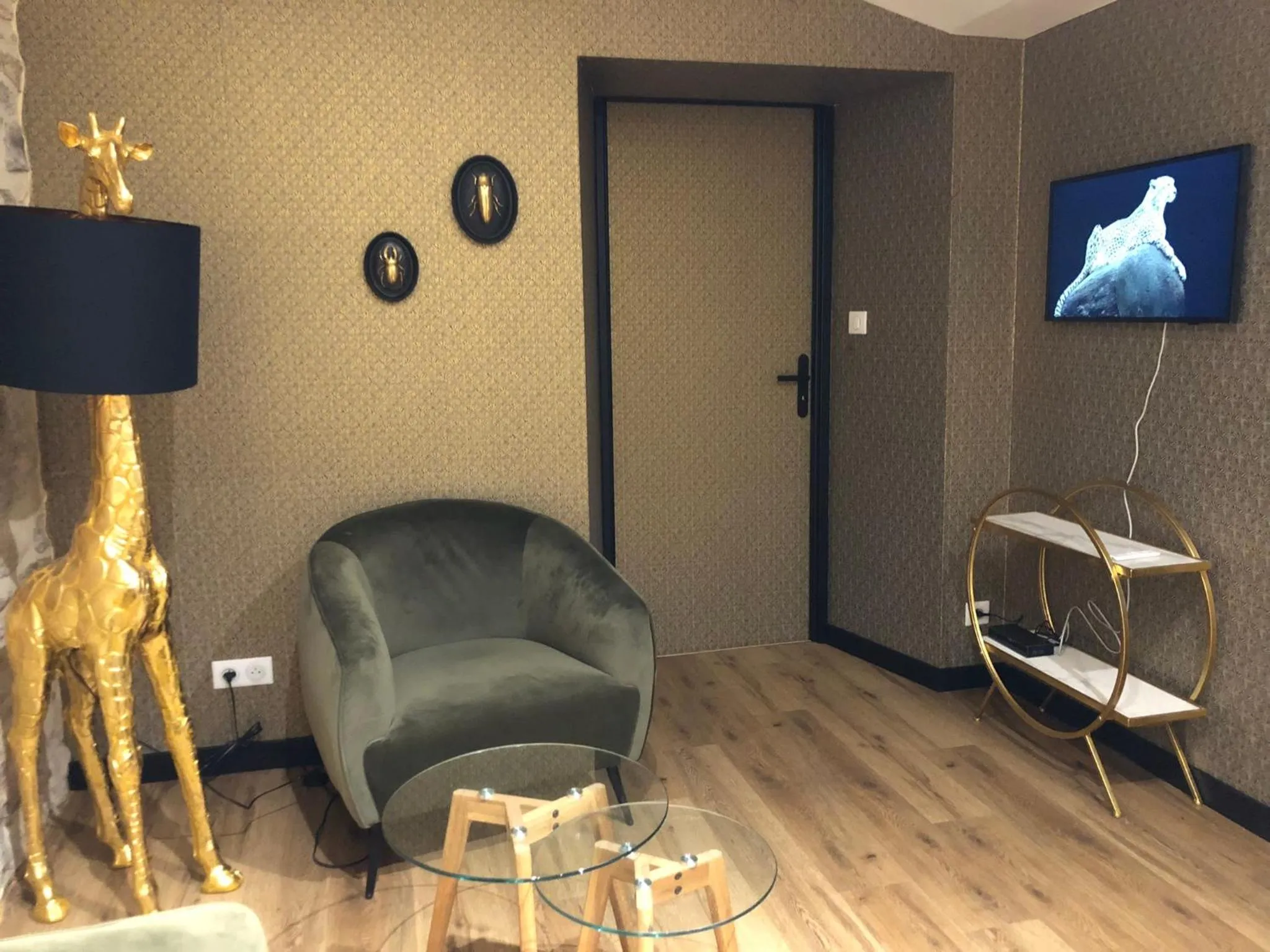 Living room in Le domaine Aubazen