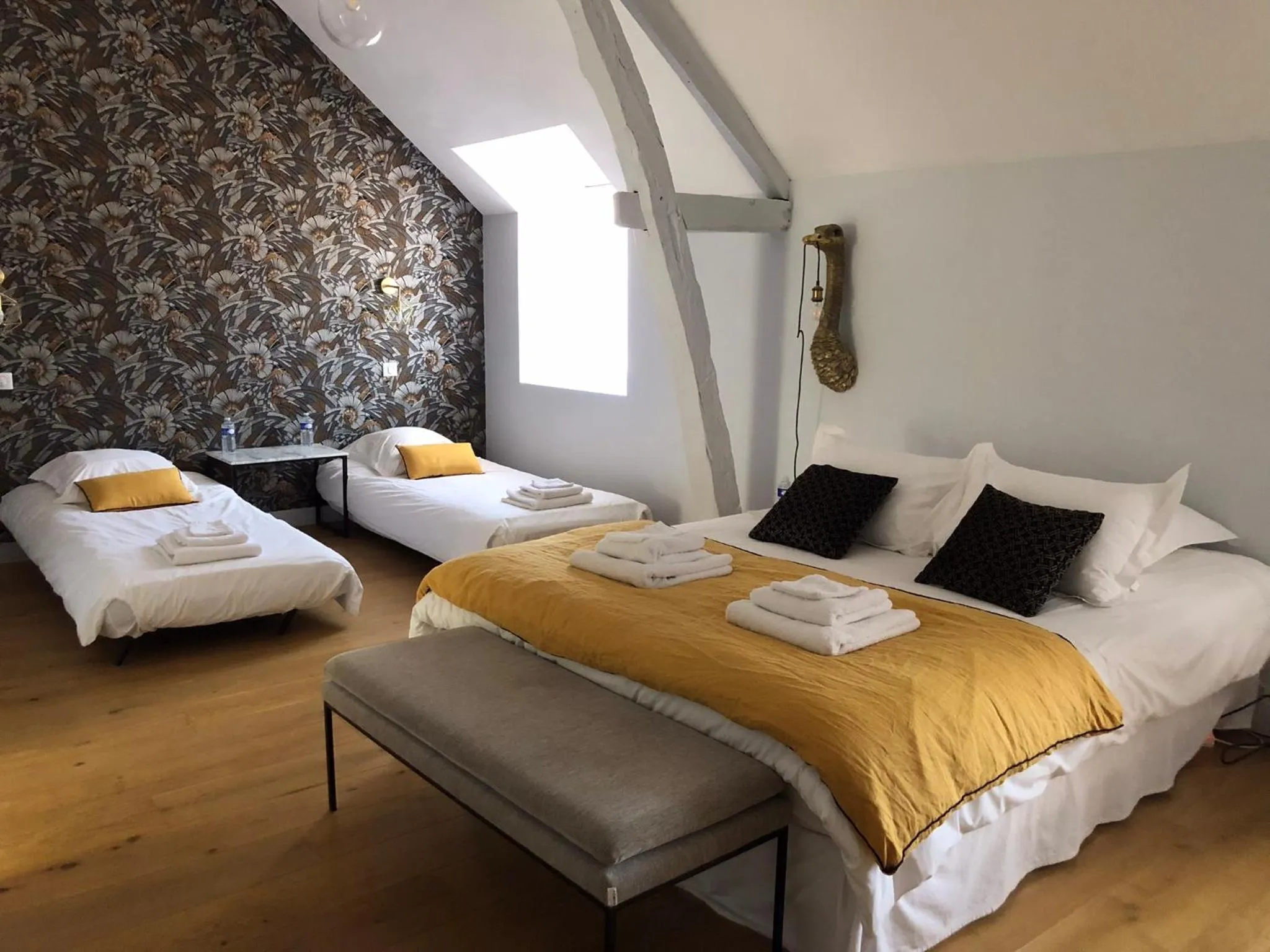 Bedroom in Le domaine Aubazen