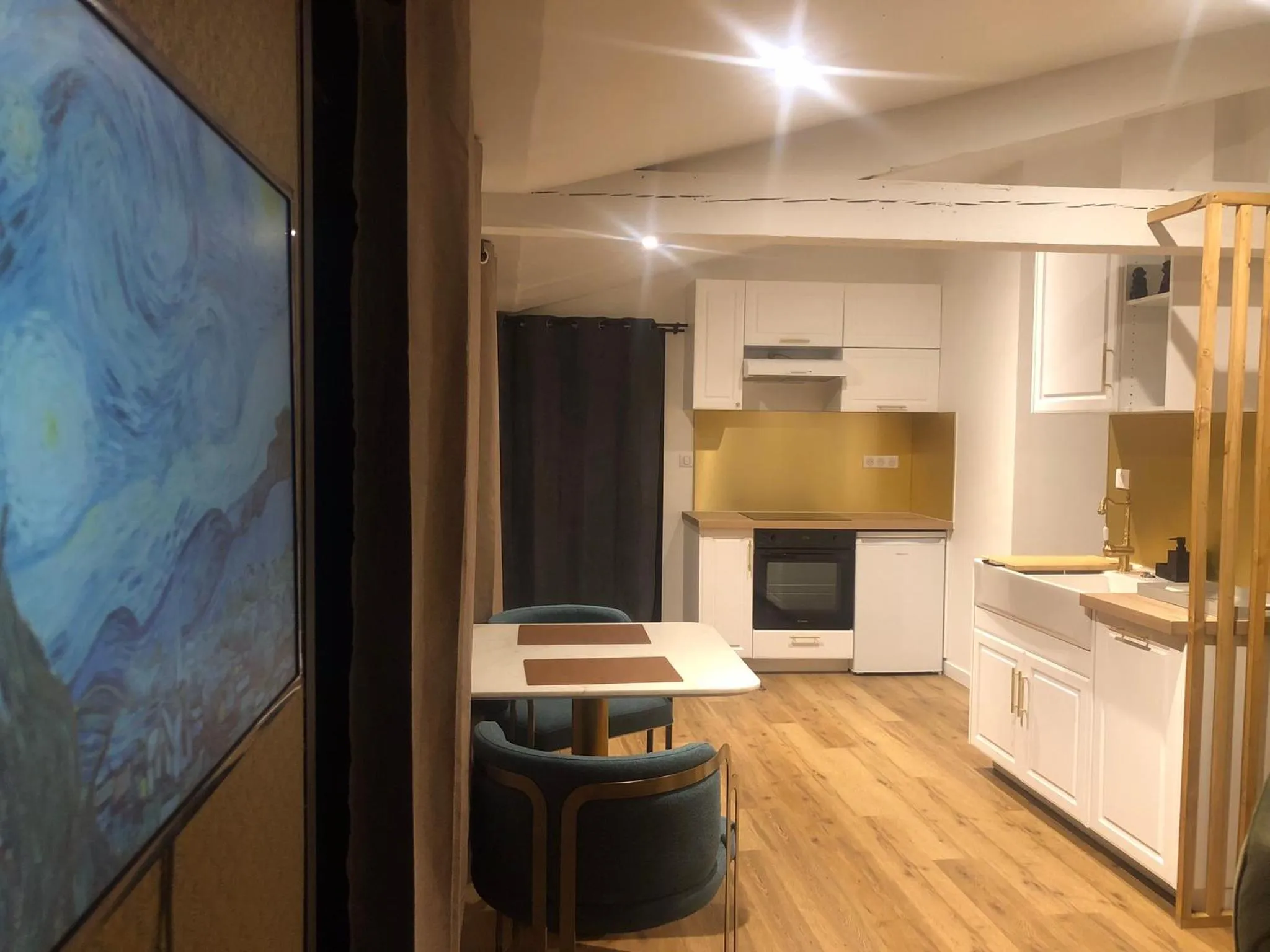 Dinner in Le domaine Aubazen