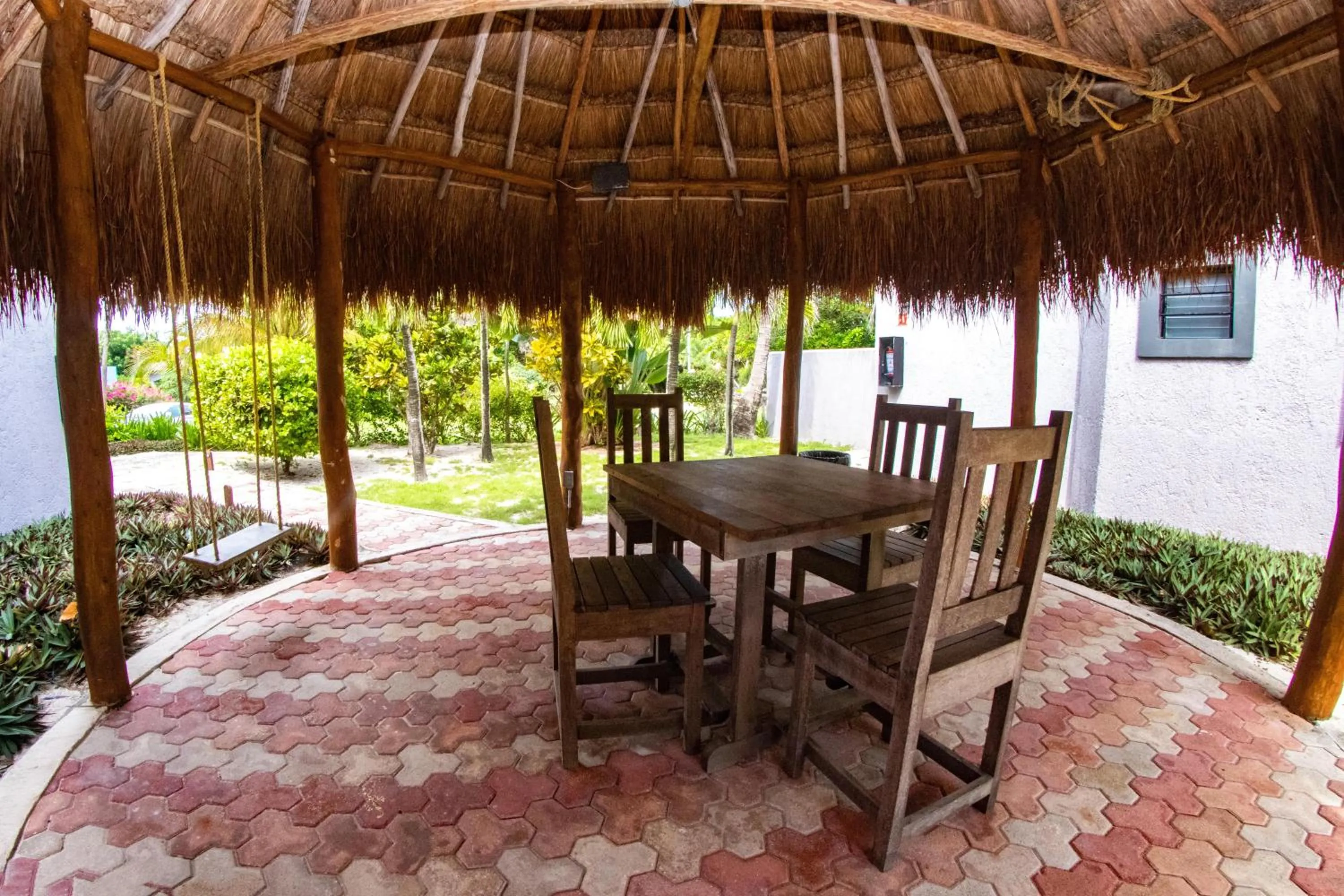 Patio in Margarita del Sol Hotel Costa Maya