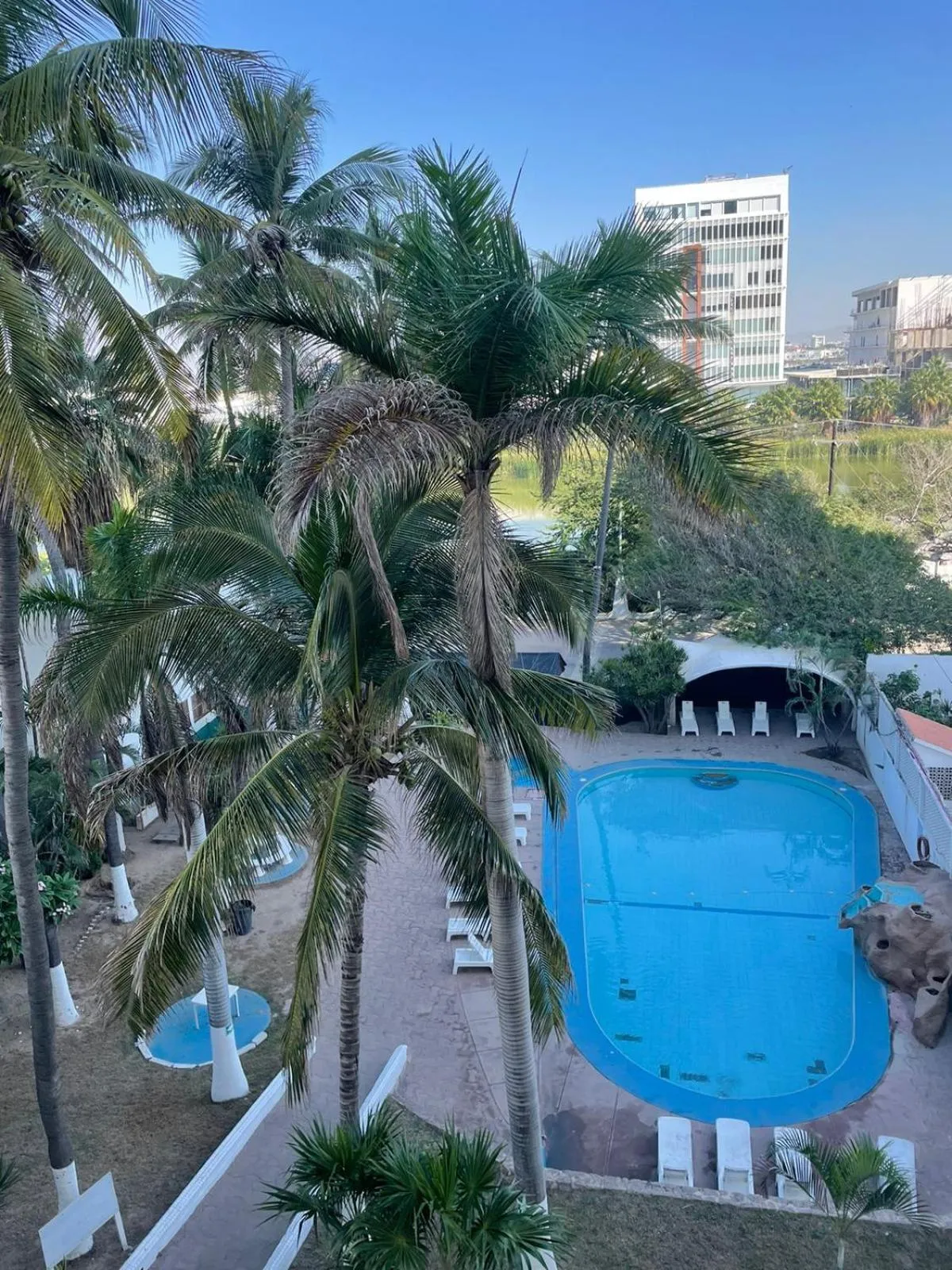 Garden view in Hotel Essen's