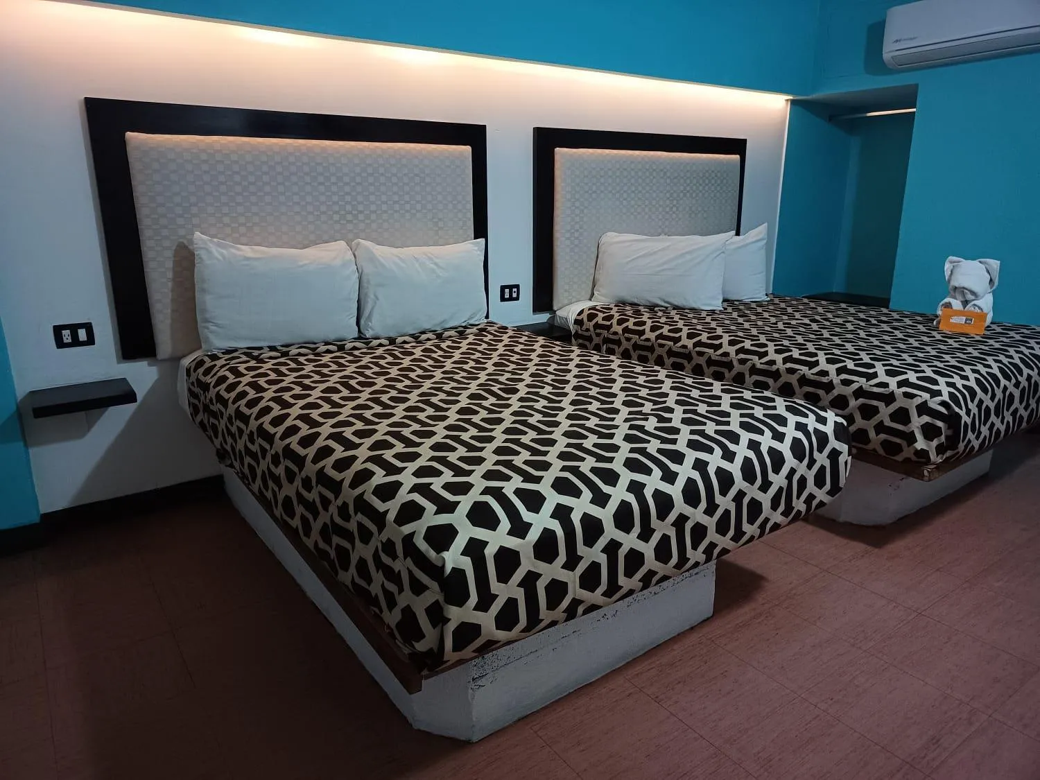 Bed in Hotel Essen's