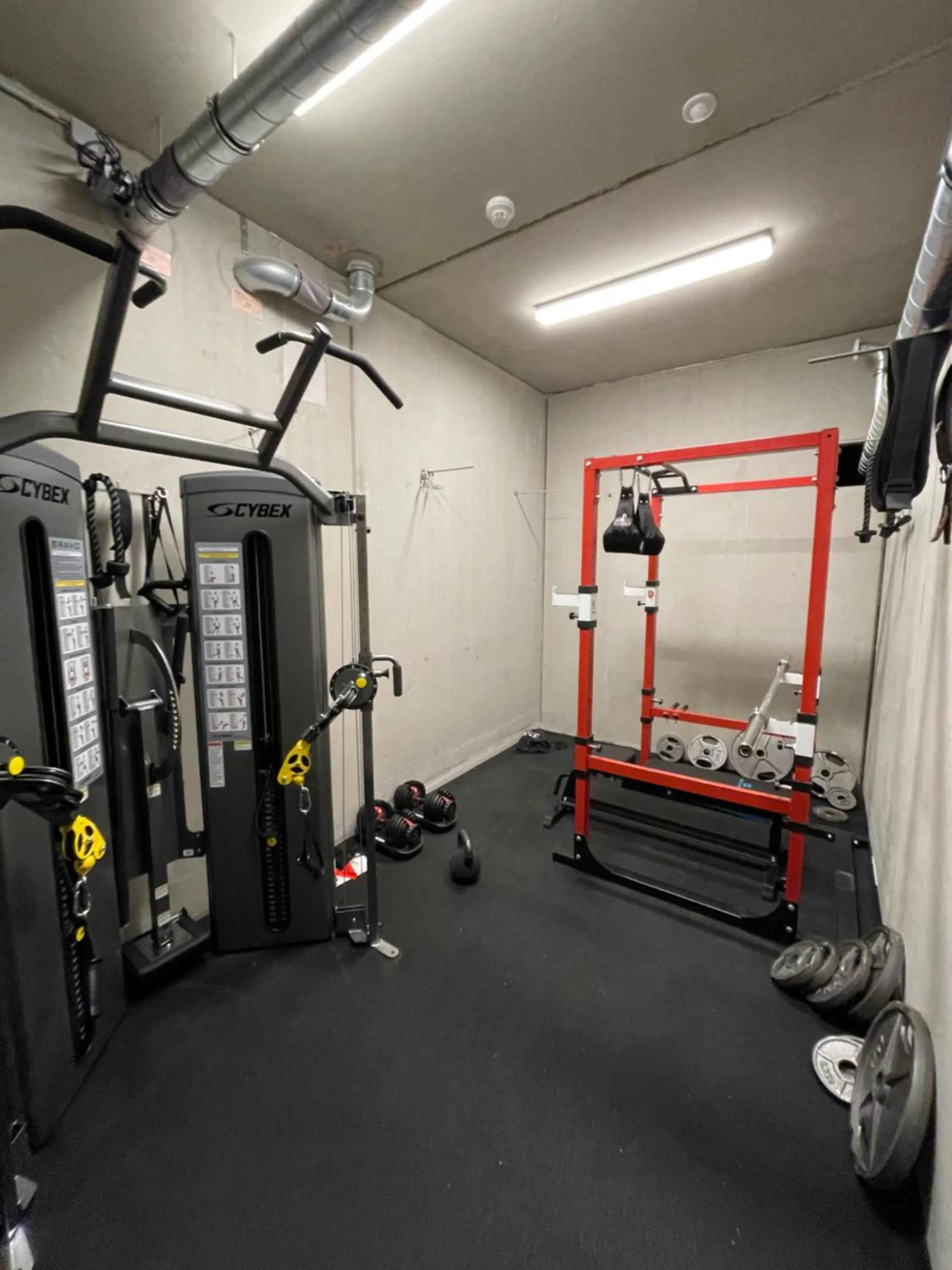 Fitness centre/facilities in Warth52-W52 Apartments