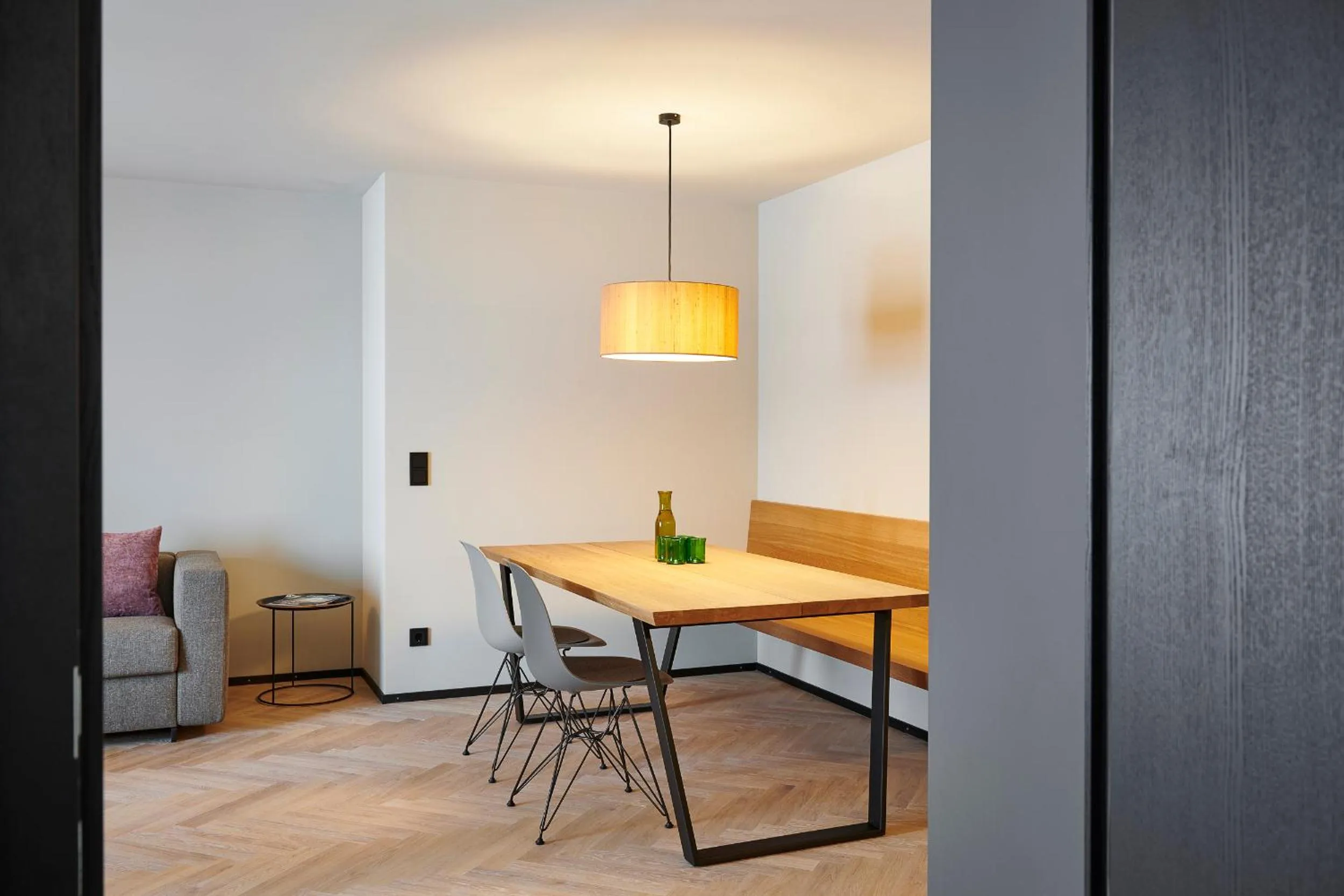 Living room in Warth52-W52 Apartments