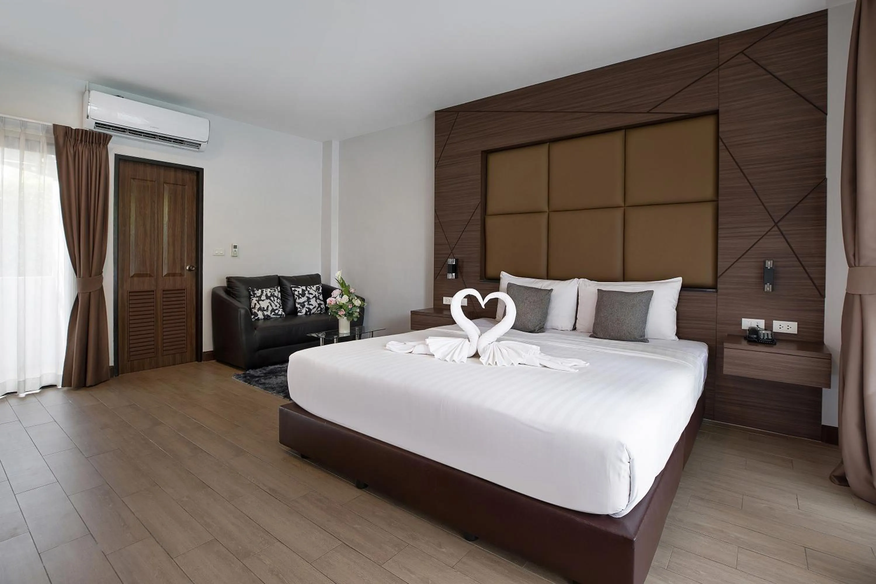 Bedroom, Bed in The Bell Airport Phuket Hotel - SHA Extra Plus