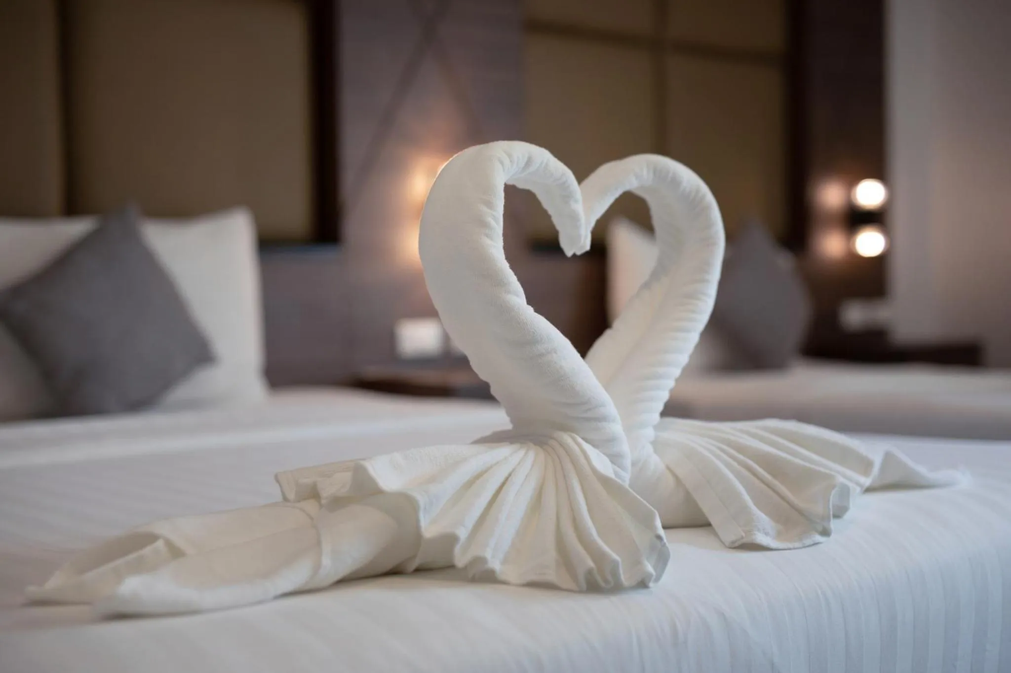 Bed in The Bell Airport Phuket Hotel - SHA Extra Plus