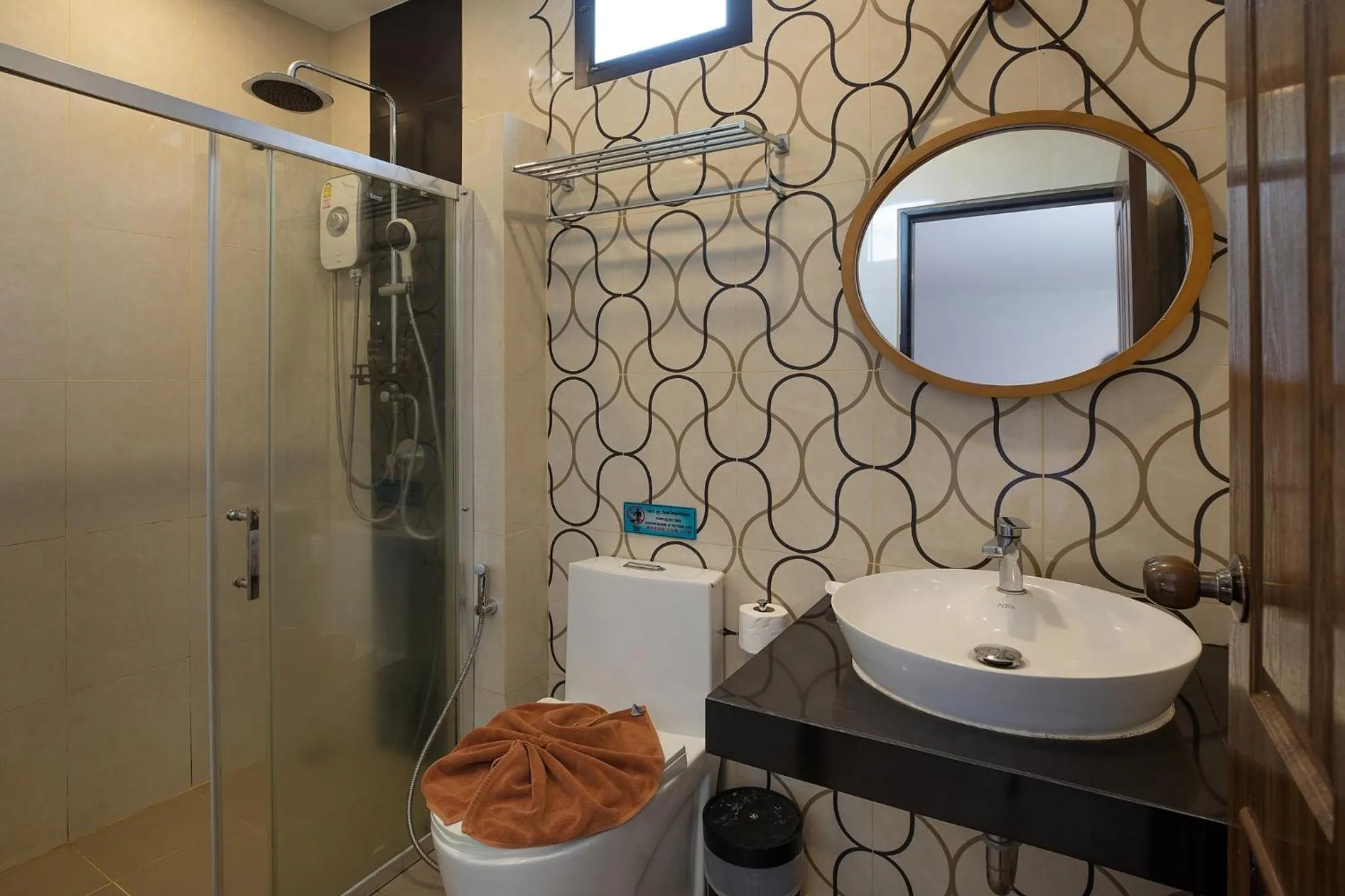 Bathroom in The Bell Airport Phuket Hotel - SHA Extra Plus