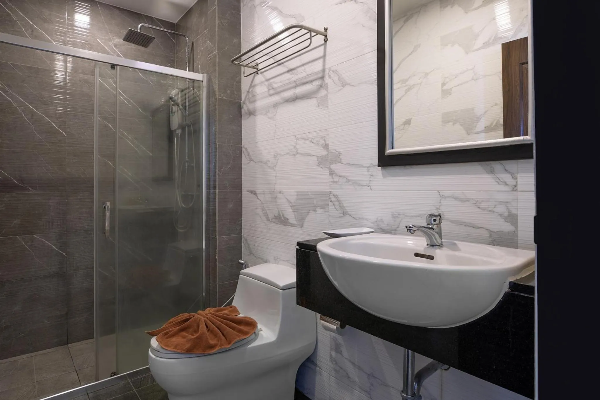 Bathroom in The Bell Airport Phuket Hotel - SHA Extra Plus