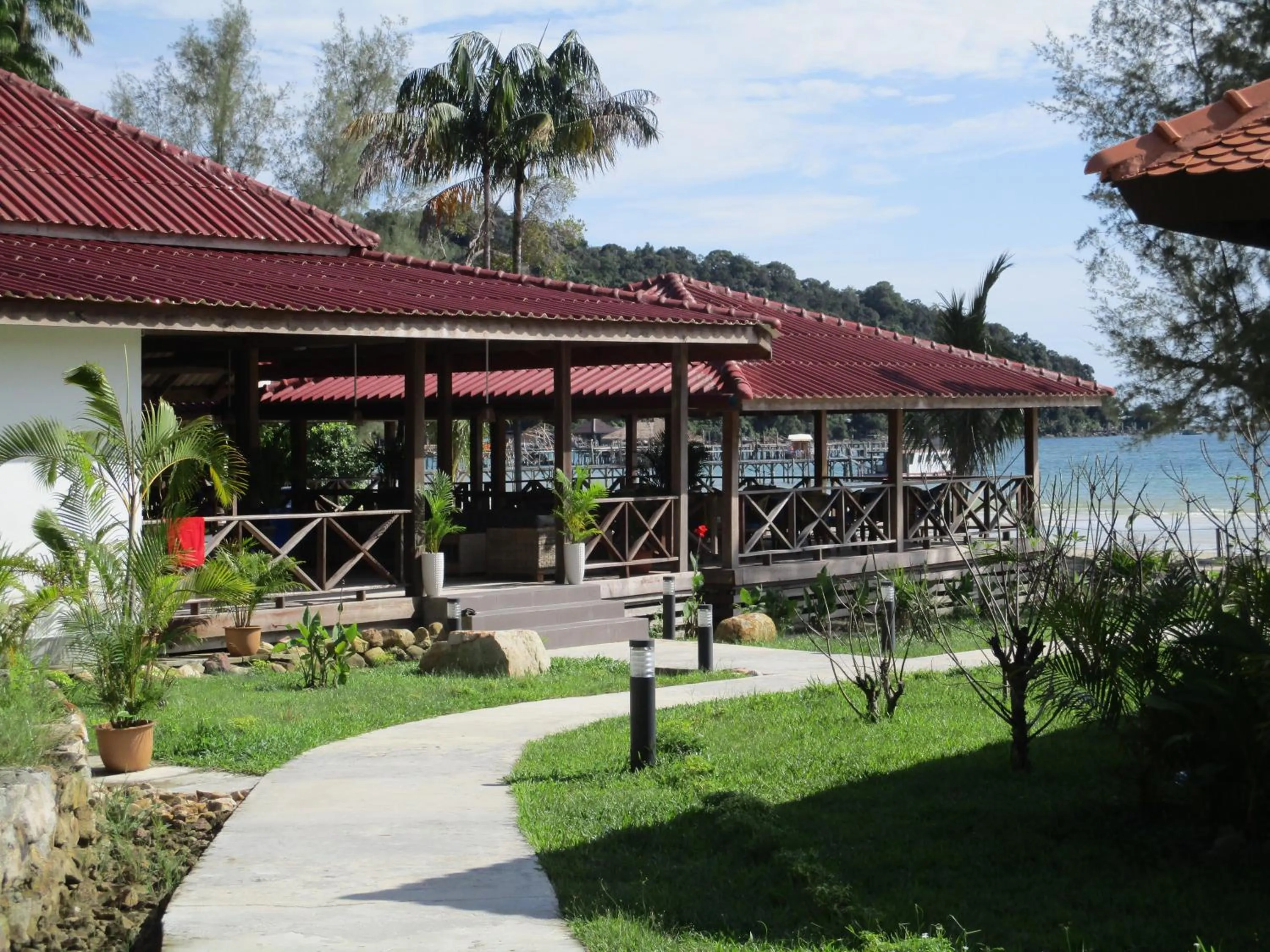 Restaurant/places to eat in Saracen Bay Resort