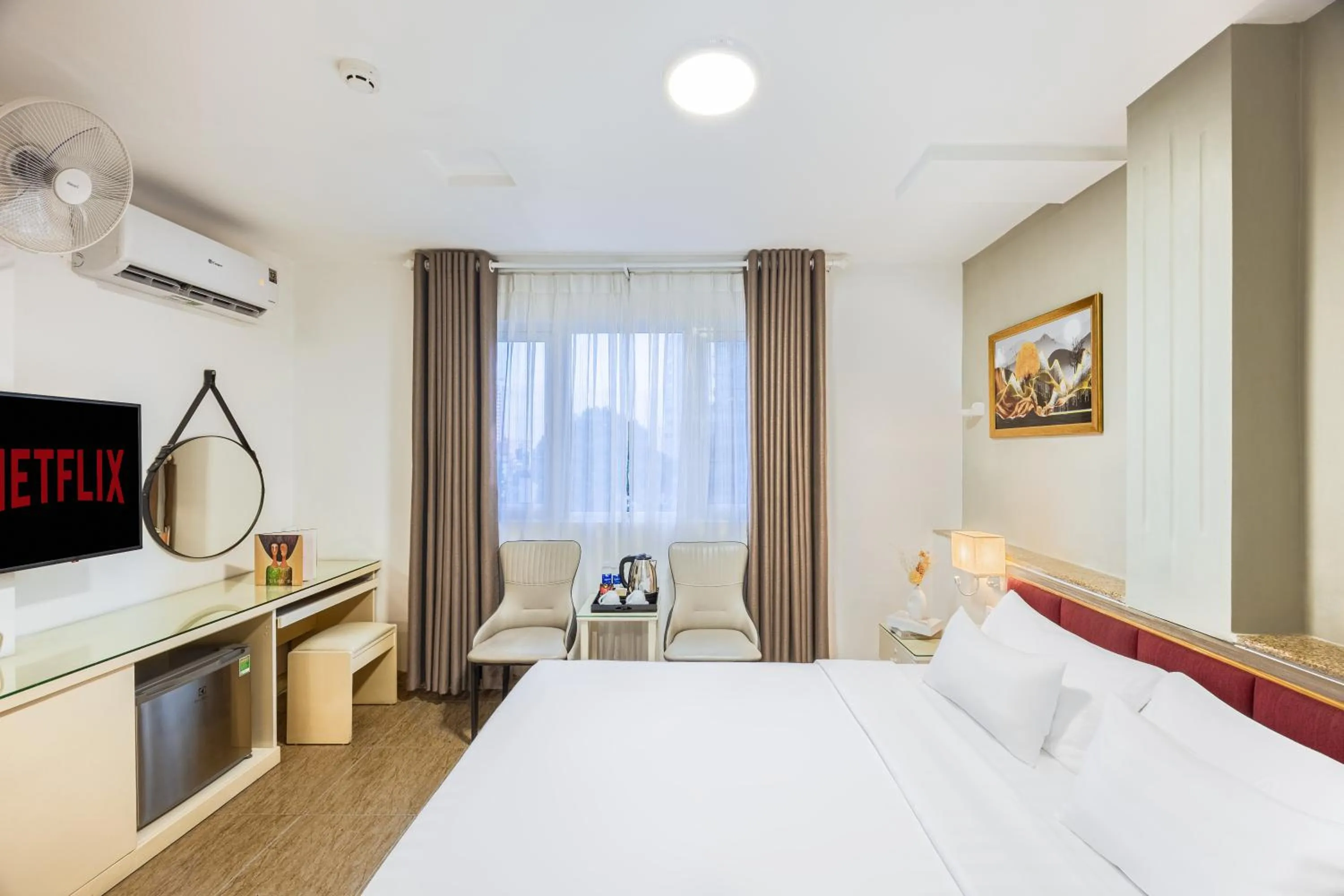 Bed in A25 Hotel - 22 Nguyễn Cư Trinh