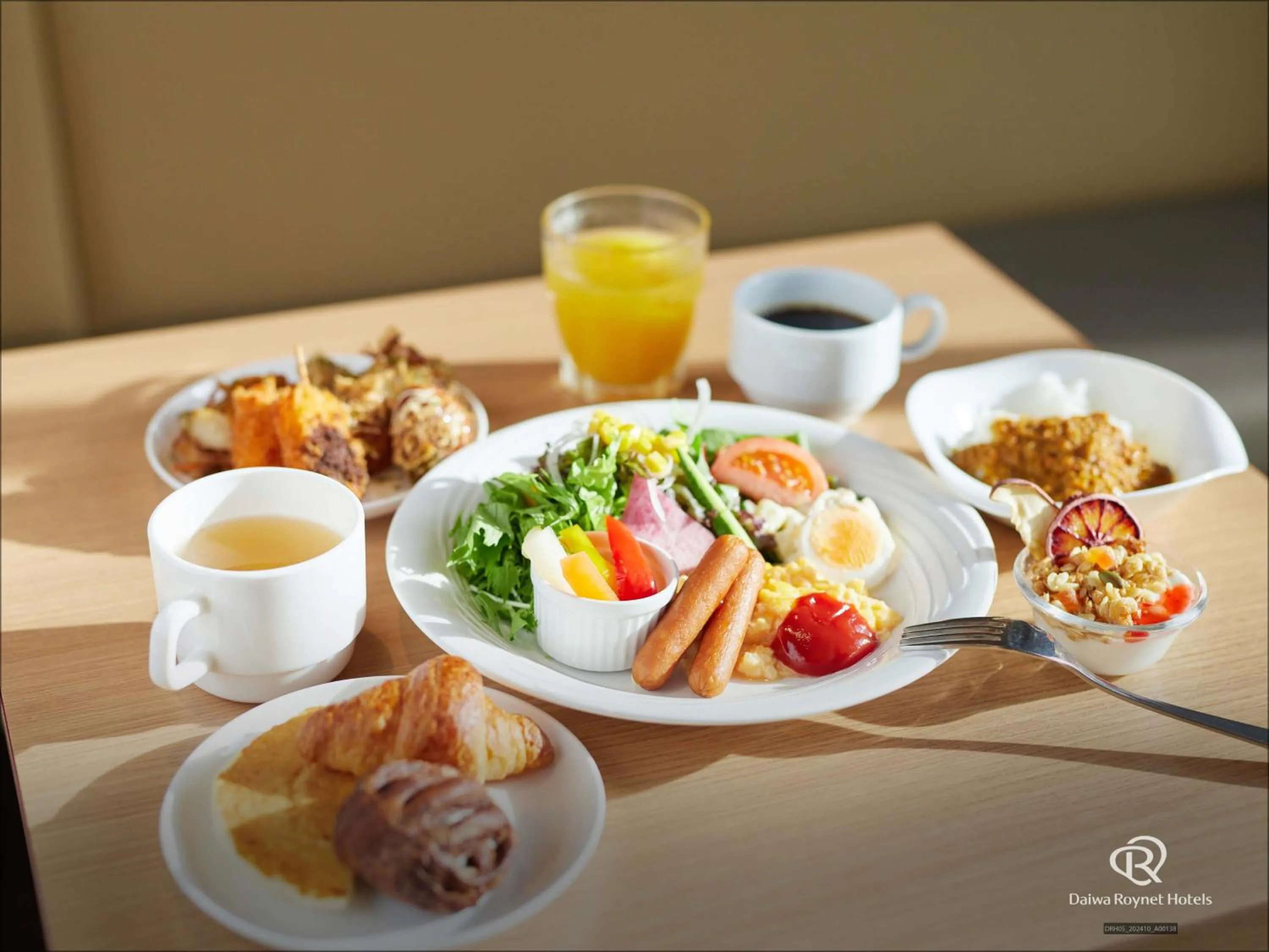 Breakfast in Daiwa Roynet Hotel Osaka-Uehonmachi