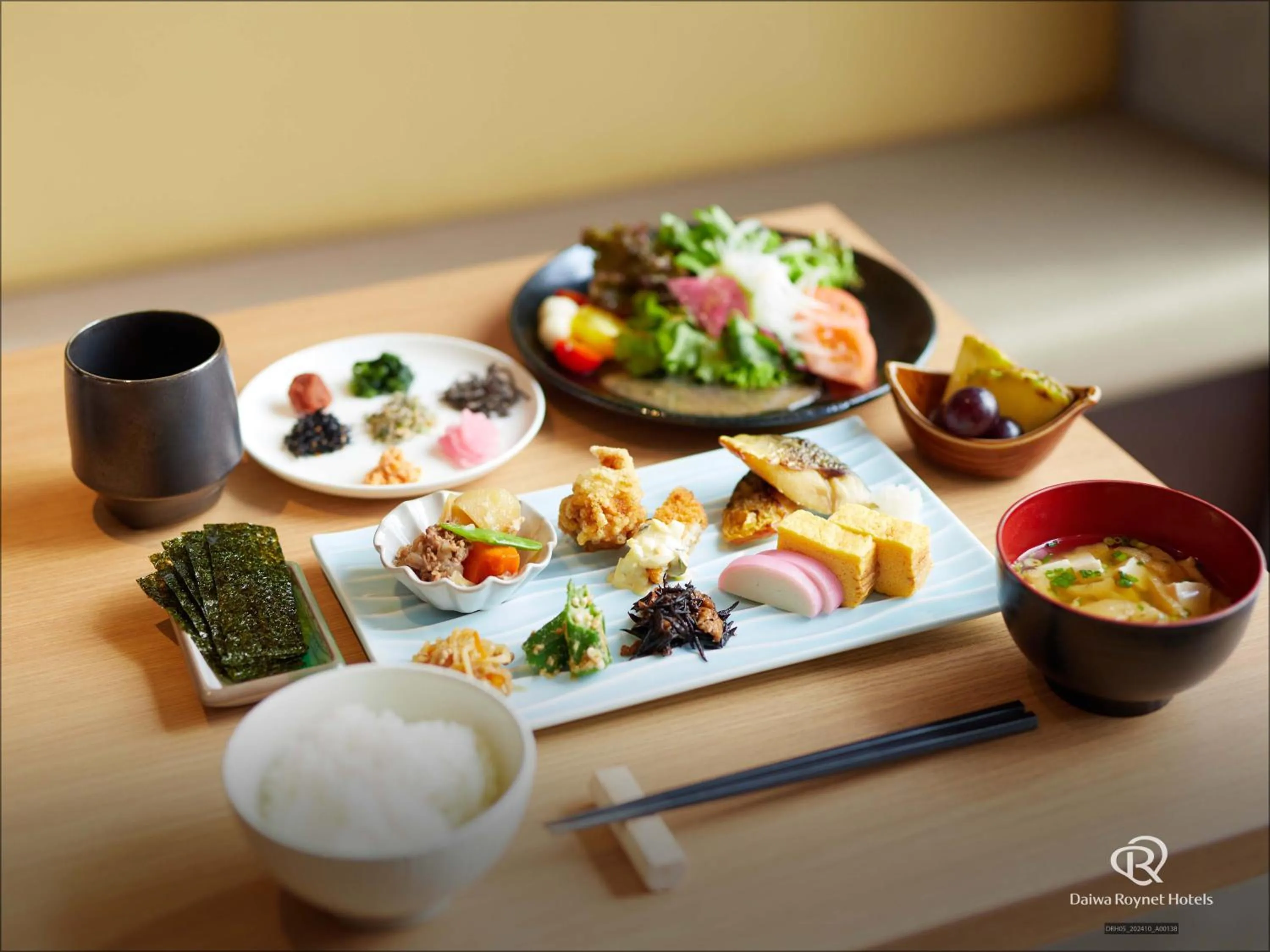 Breakfast in Daiwa Roynet Hotel Osaka-Uehonmachi
