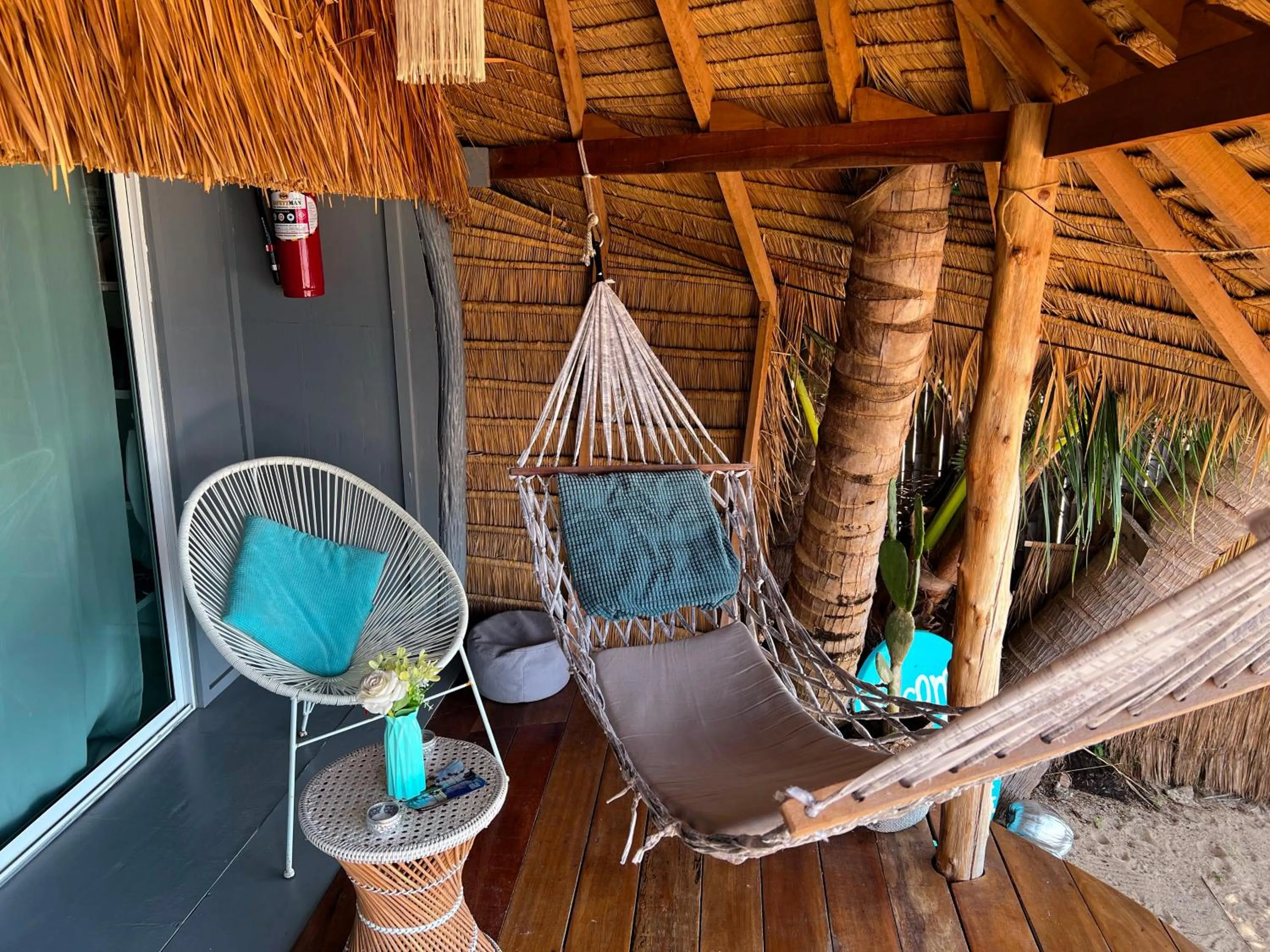 Balcony/Terrace in Sea Love Beach Bar & Bungalows