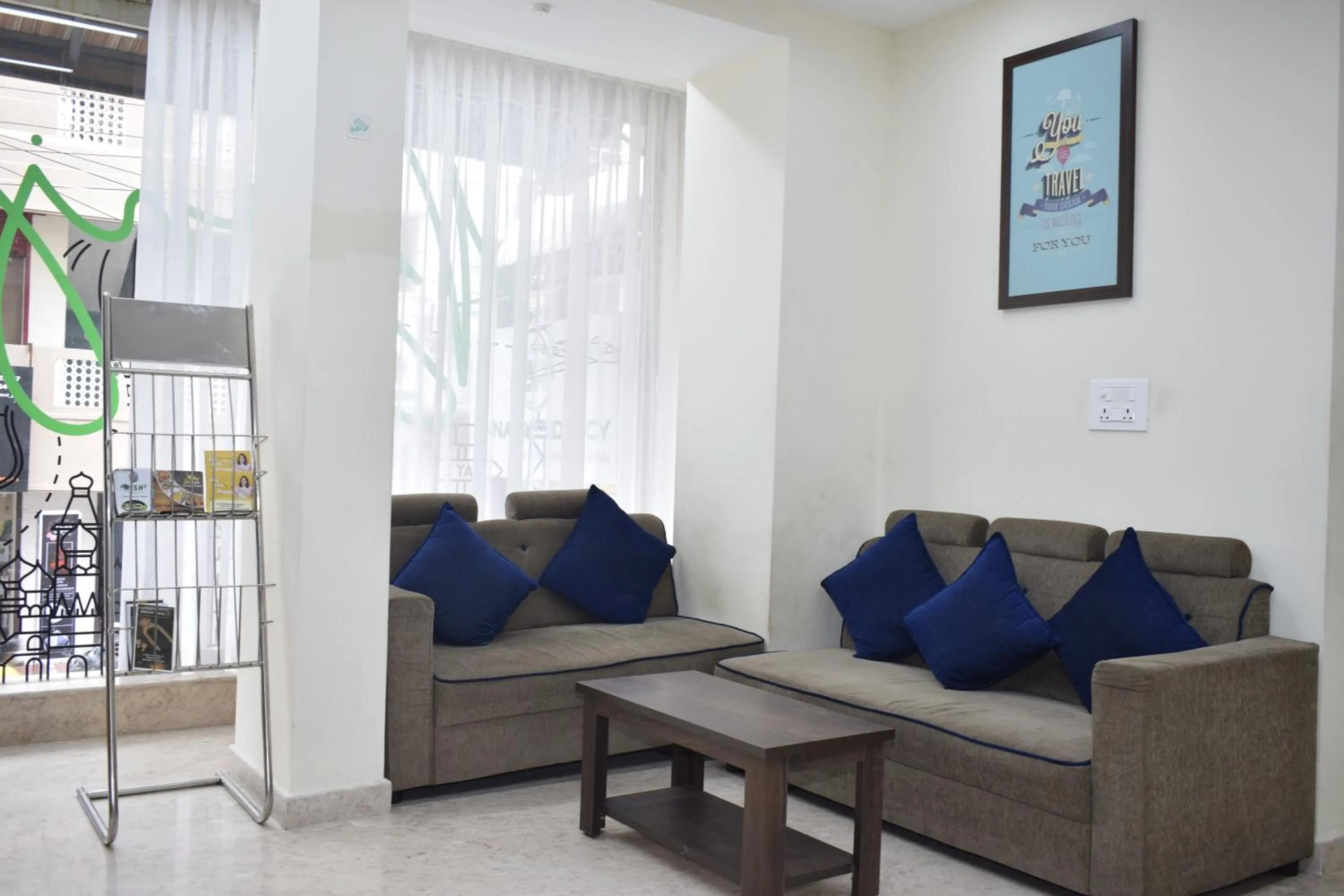 Seating area in Anna Residency The Quintessential Boutique Hotel