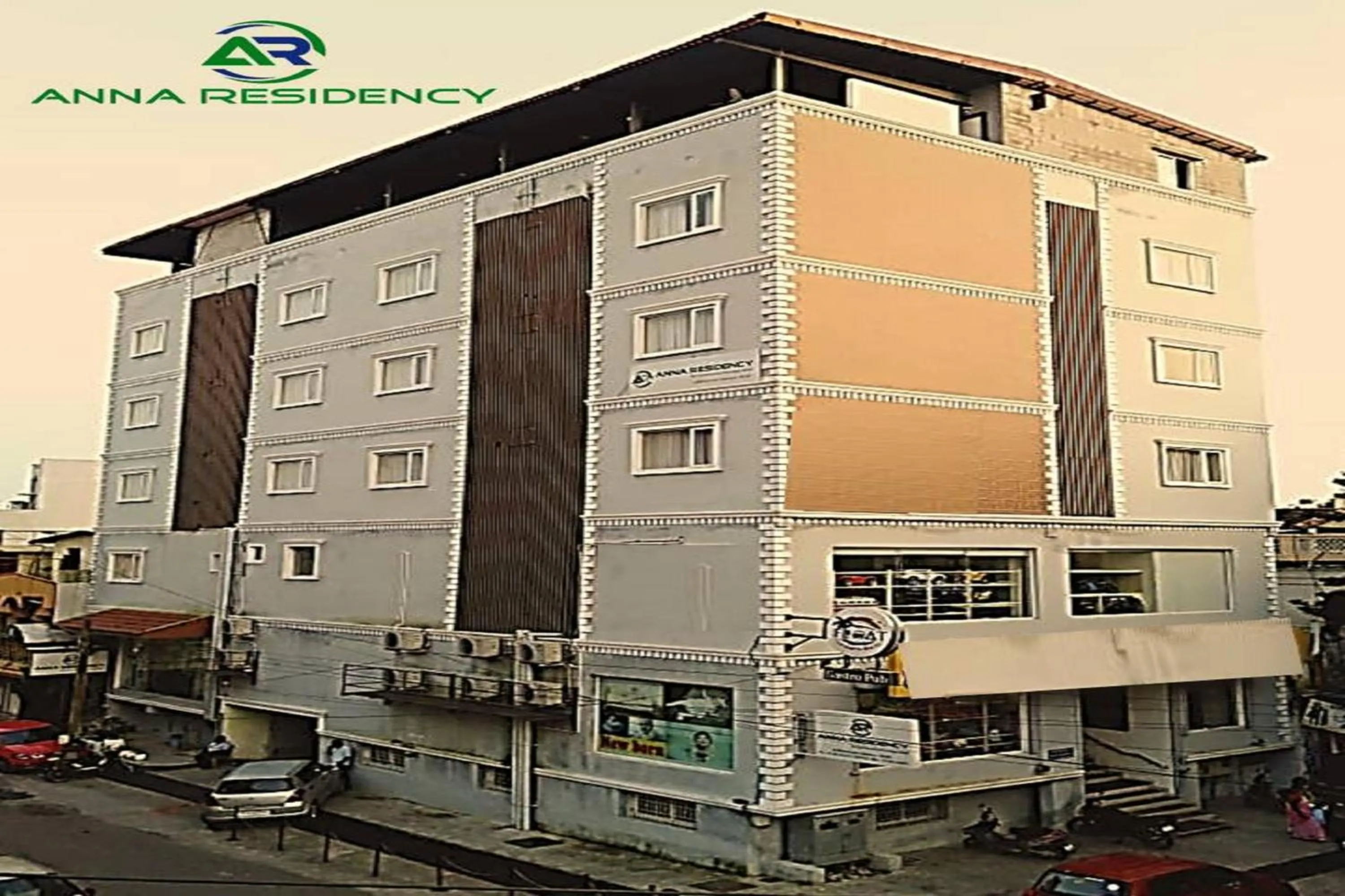 Property building in Anna Residency The Quintessential Boutique Hotel