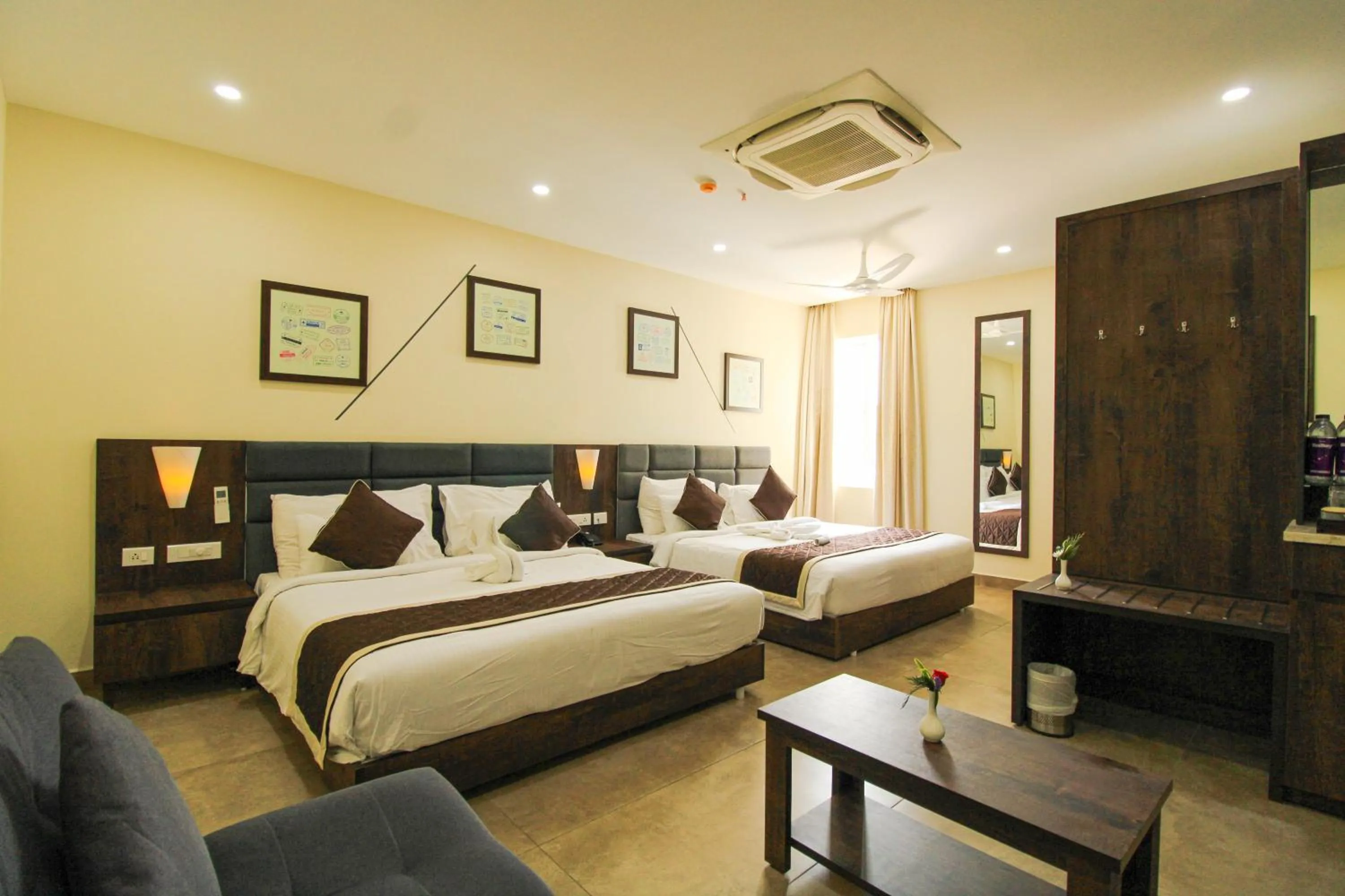 Bed in Anna Residency The Quintessential Boutique Hotel