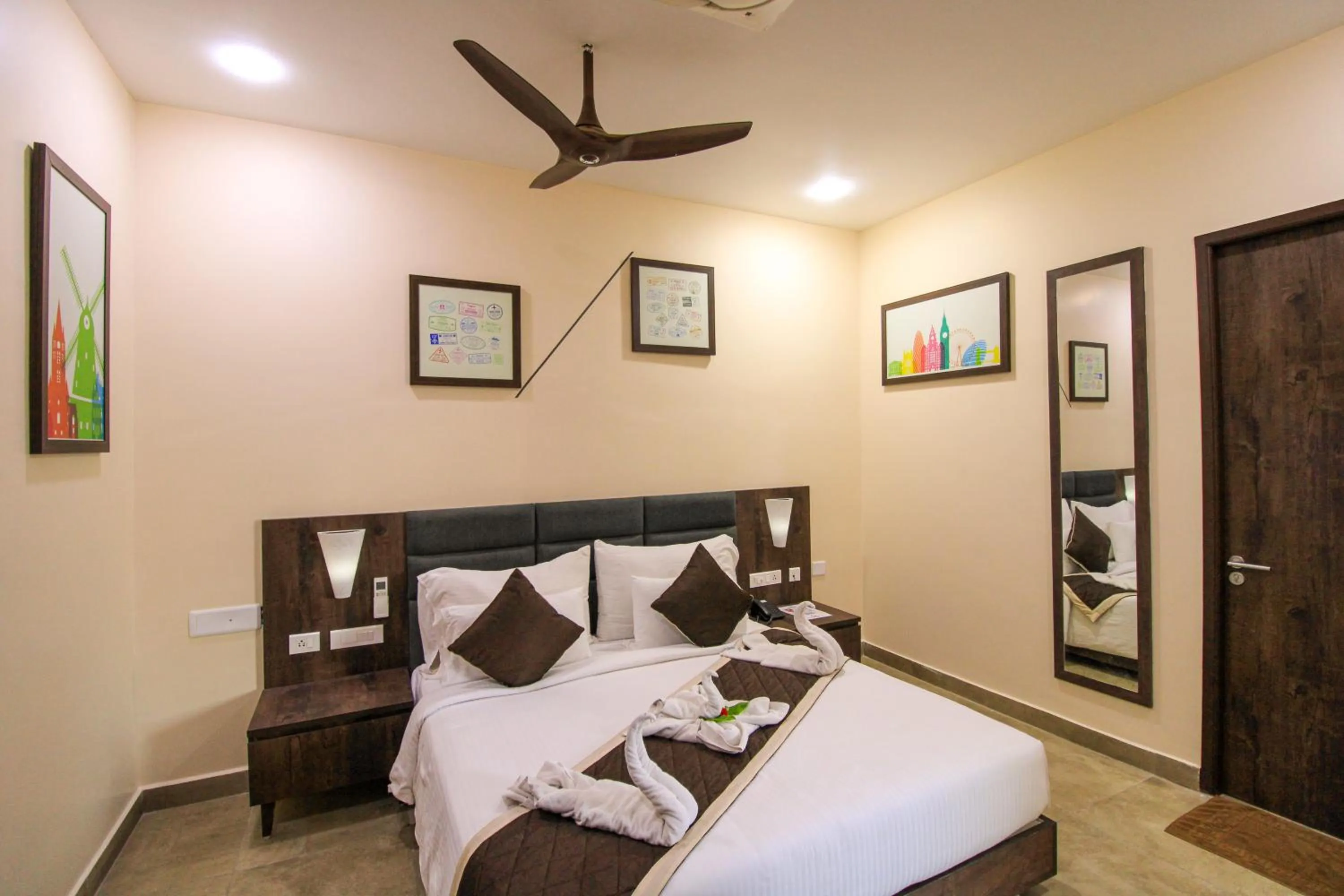 Bed in Anna Residency The Quintessential Boutique Hotel