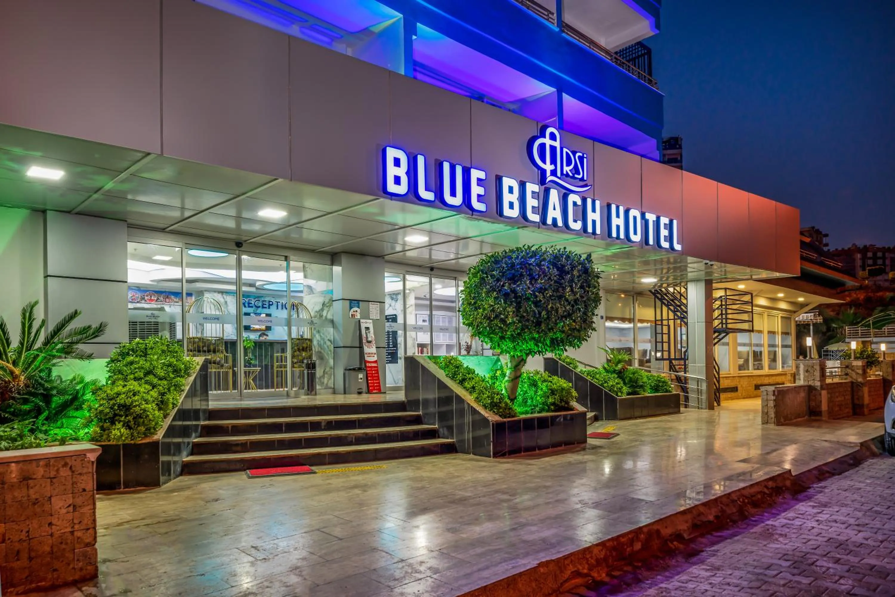 Property building in Arsi Blue Beach Hotel