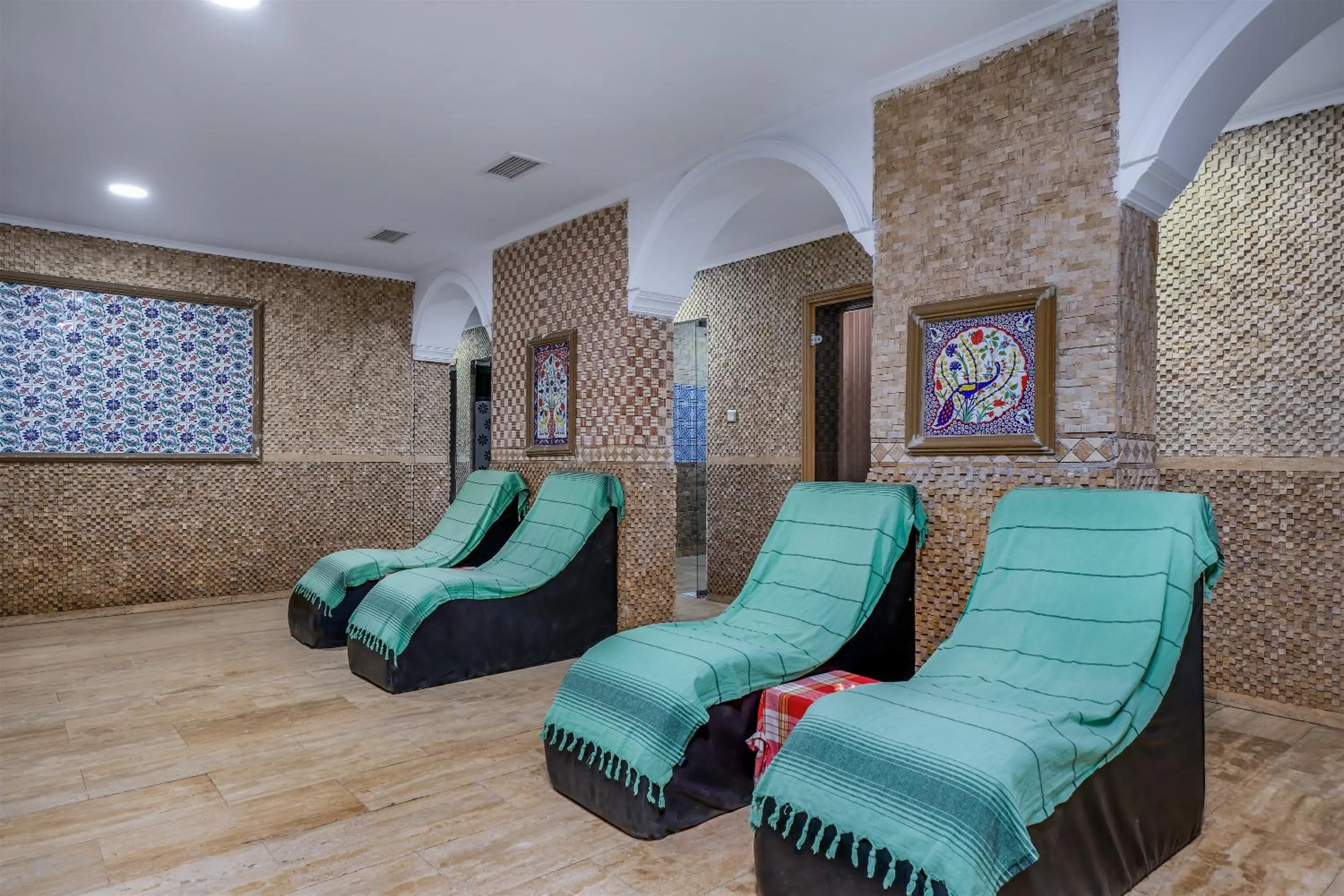 Steam room in Arsi Blue Beach Hotel