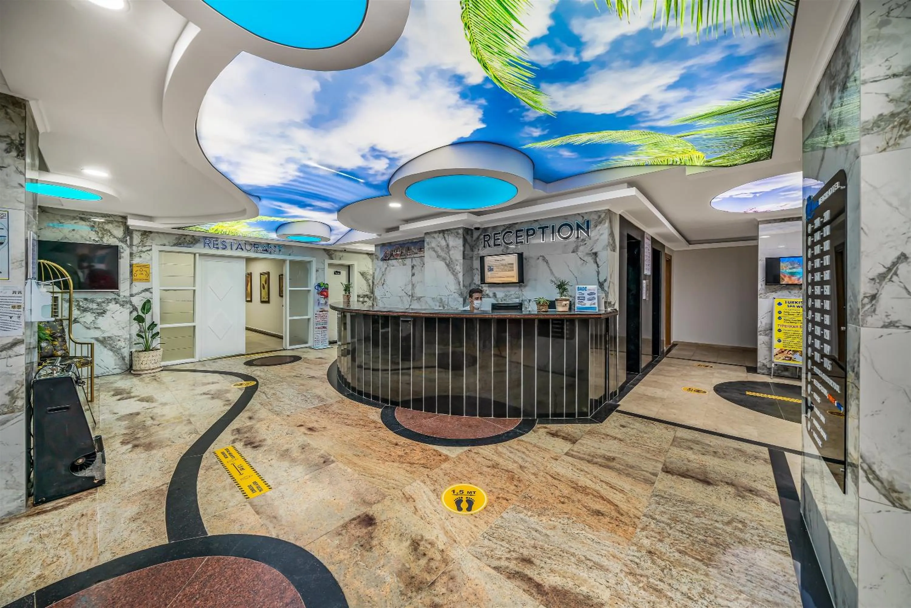 Lobby or reception in Arsi Blue Beach Hotel