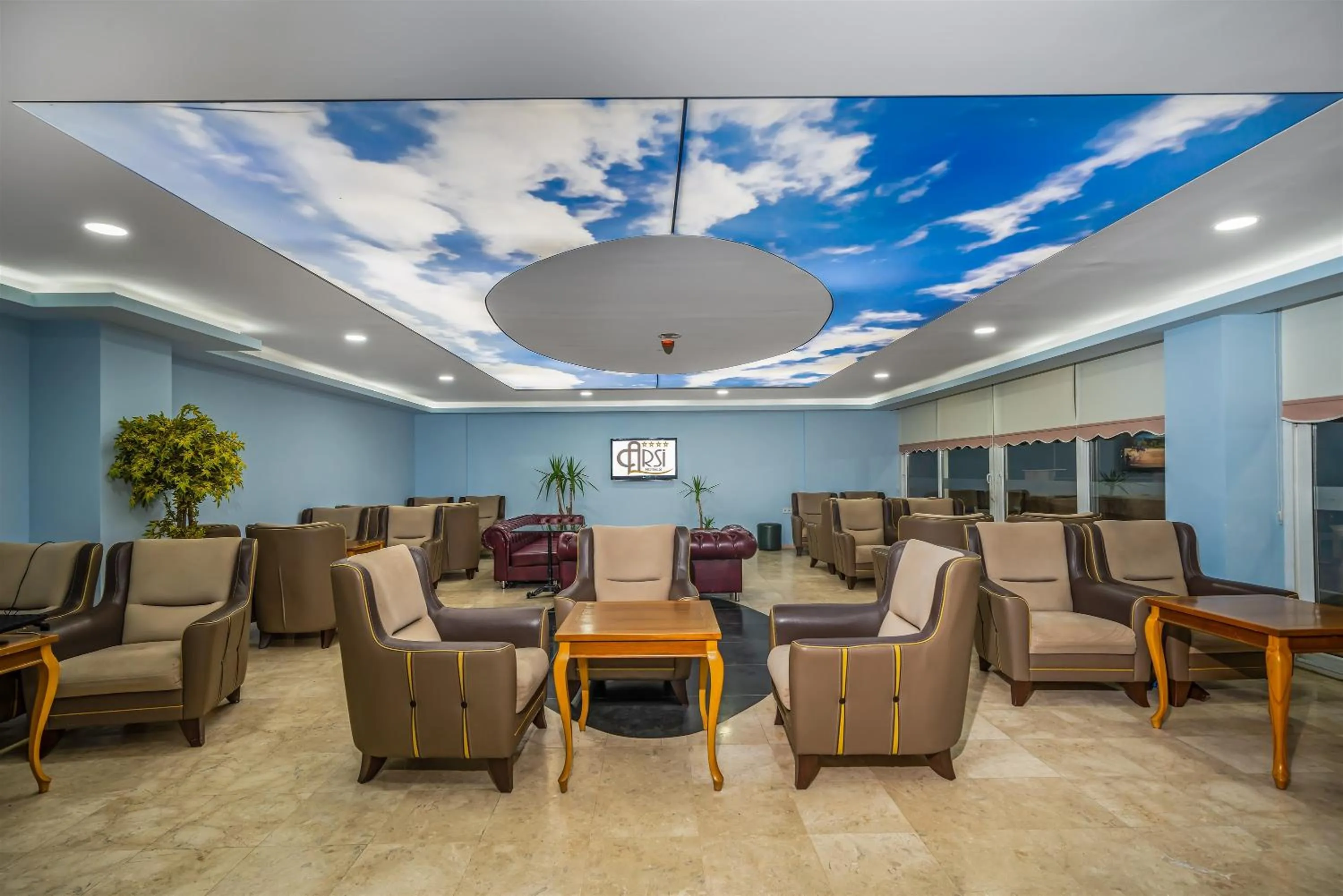 Seating area in Arsi Blue Beach Hotel