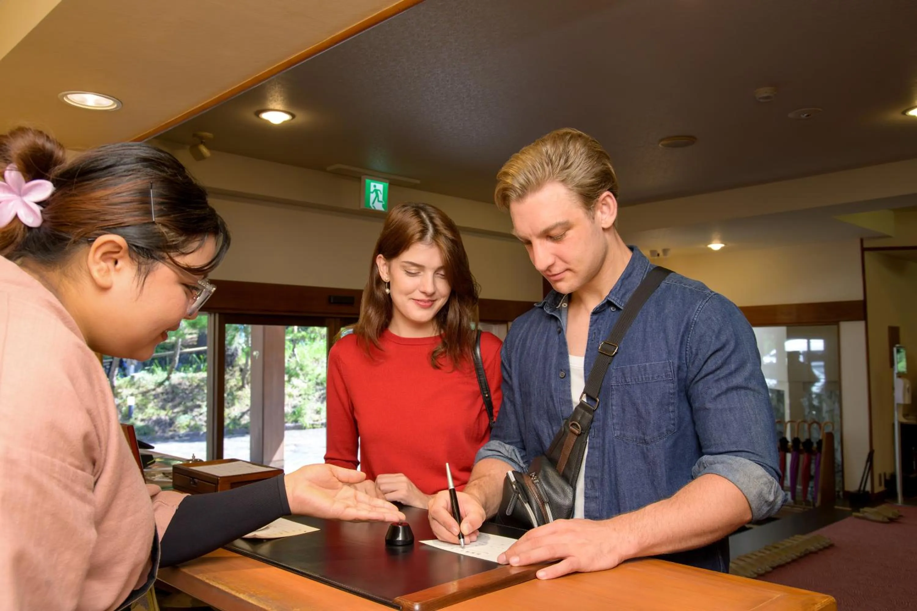 Lobby or reception in Hotel Hagoromo
