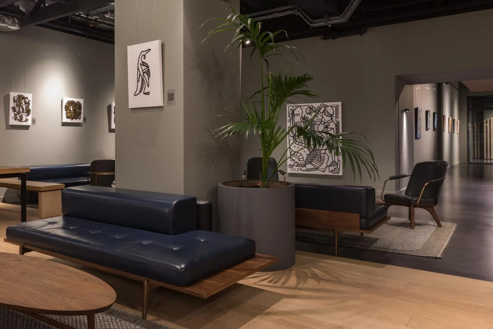 Seating area in Zedwell Hotel Piccadilly Circus